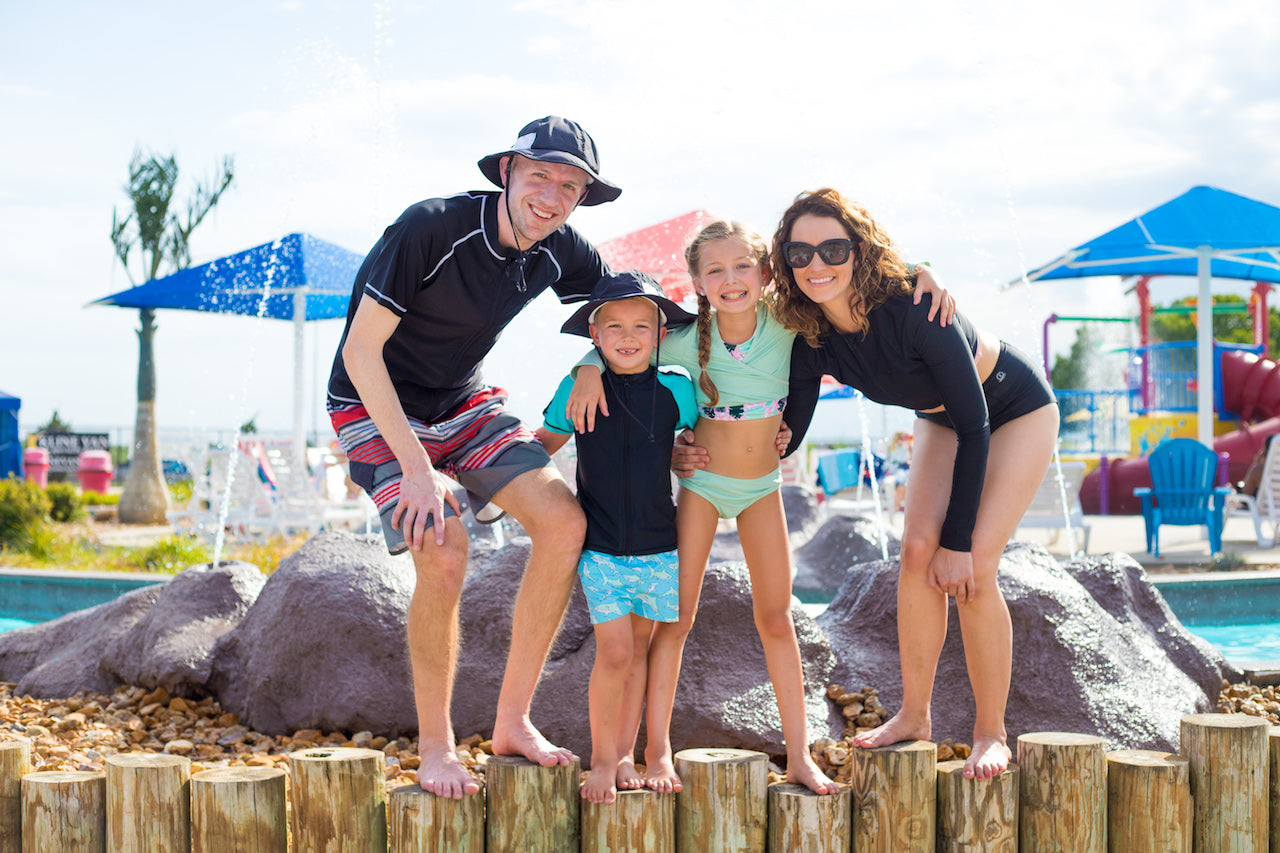 Sun Safe Swimwear for the Entire Family