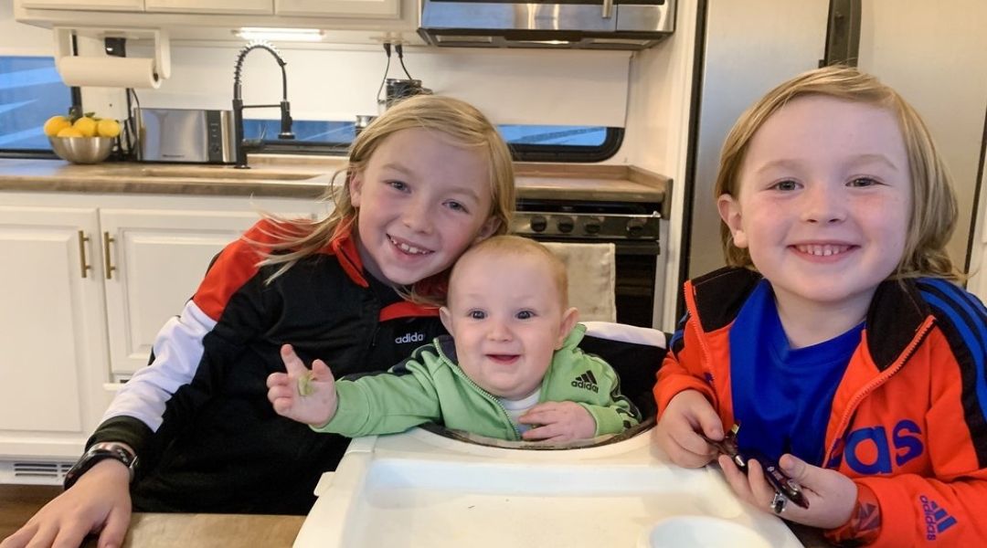 Johnson Family RV Jaunt: Renovating an RV and fitting in 5 people and CEO of SwimZip