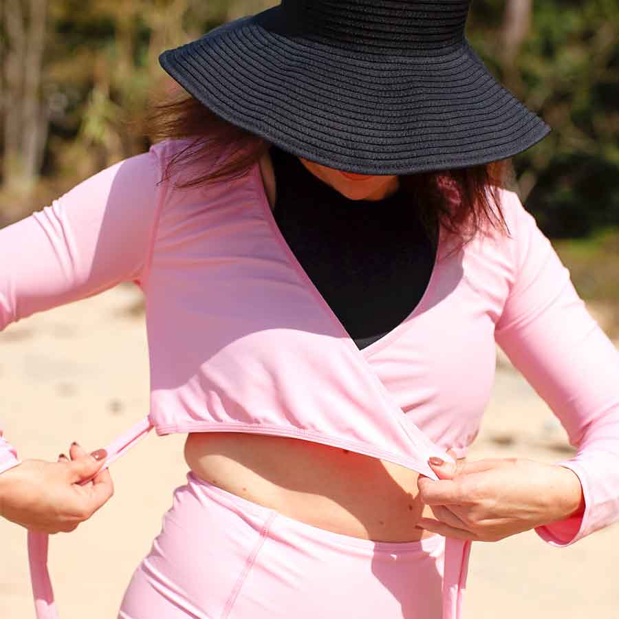 How to Wear Your Wrap Top