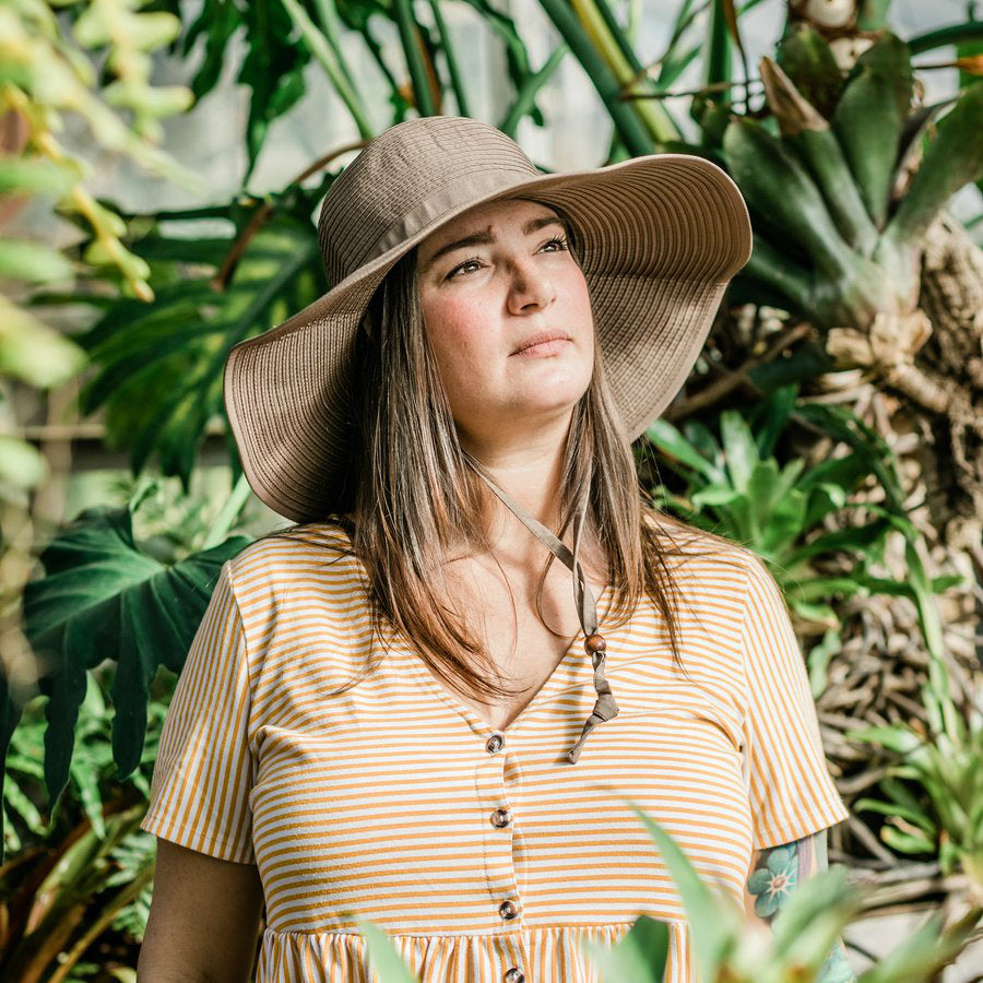 Wide Brim Sun Hat with UPF 50+ Sun Protection
