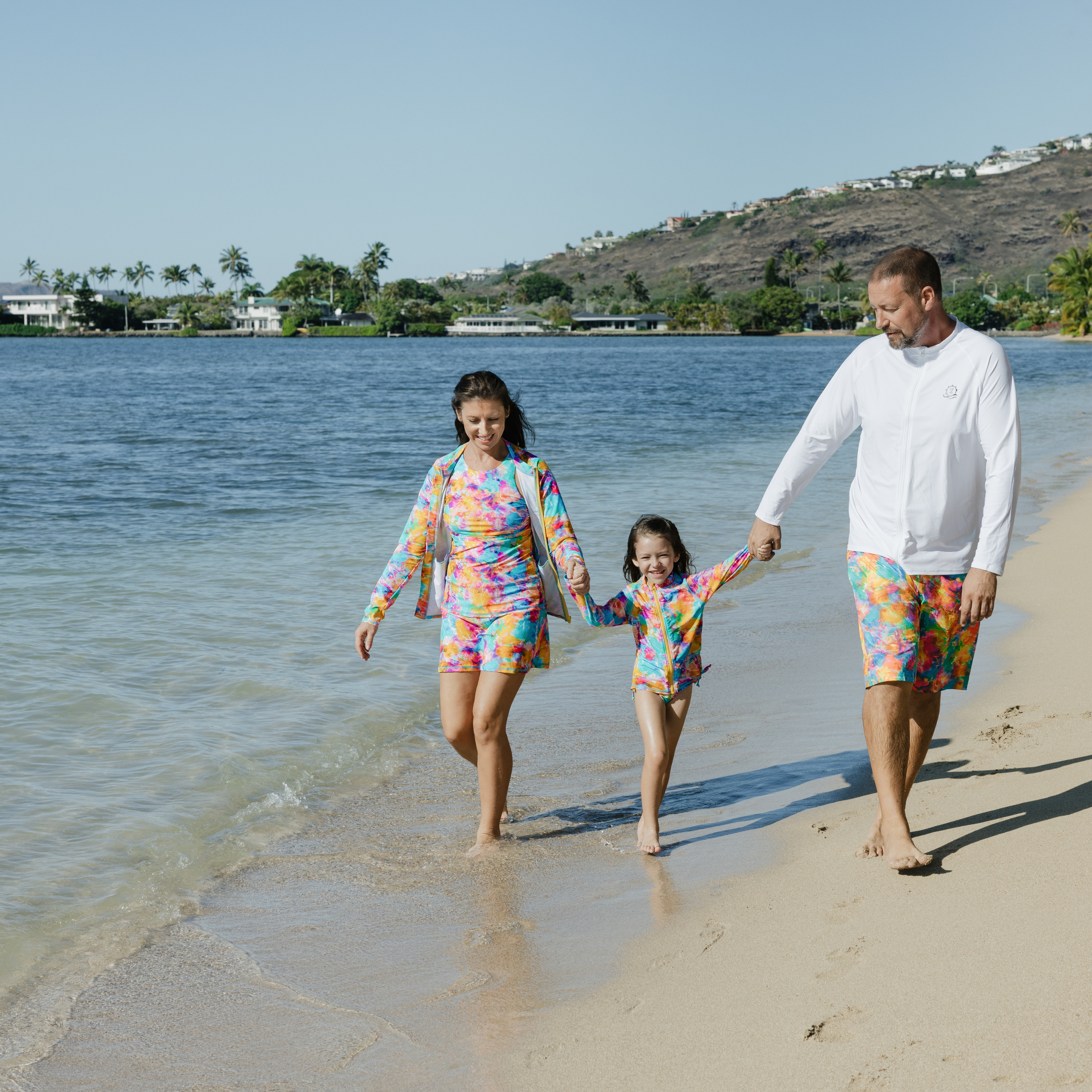 Father + Daughter Matching Swimsuits