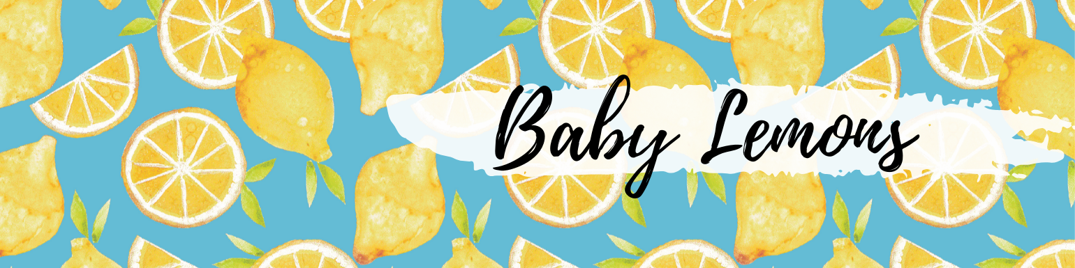 Baby Lemon Print Sun Protective Swimwear