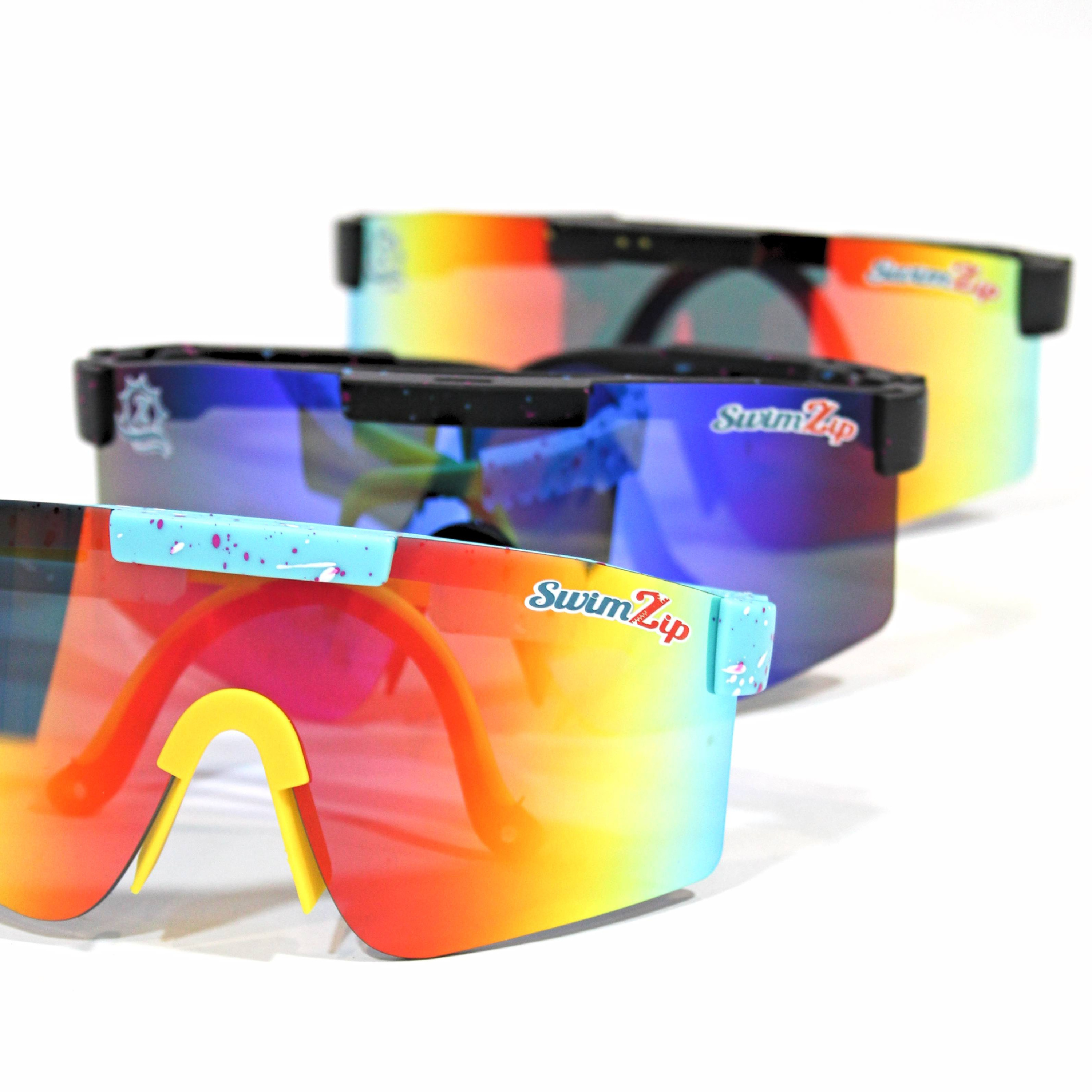 Viper Style UV Sunglasses | Blazing Bright-SwimZip UPF 50+ Sun Protective Swimwear & UV Zipper Rash Guards-pos12