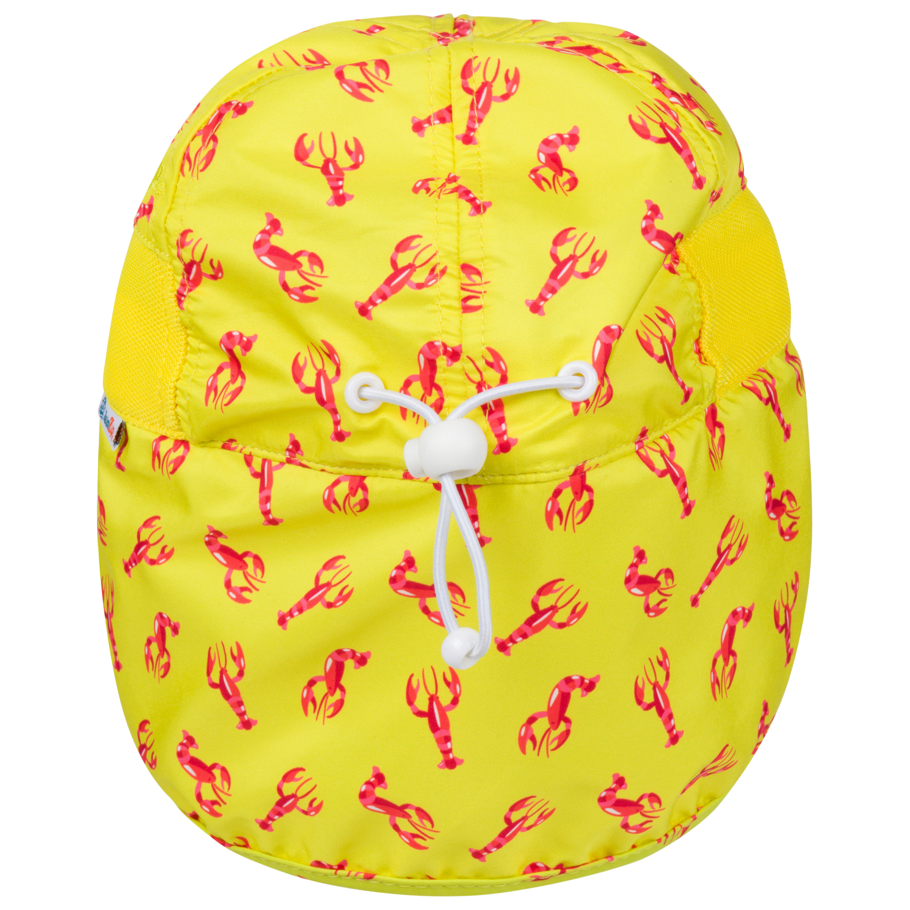 Kids Flap Hat | Lobster-SwimZip UPF 50+ Sun Protective Swimwear & UV Zipper Rash Guards-pos7