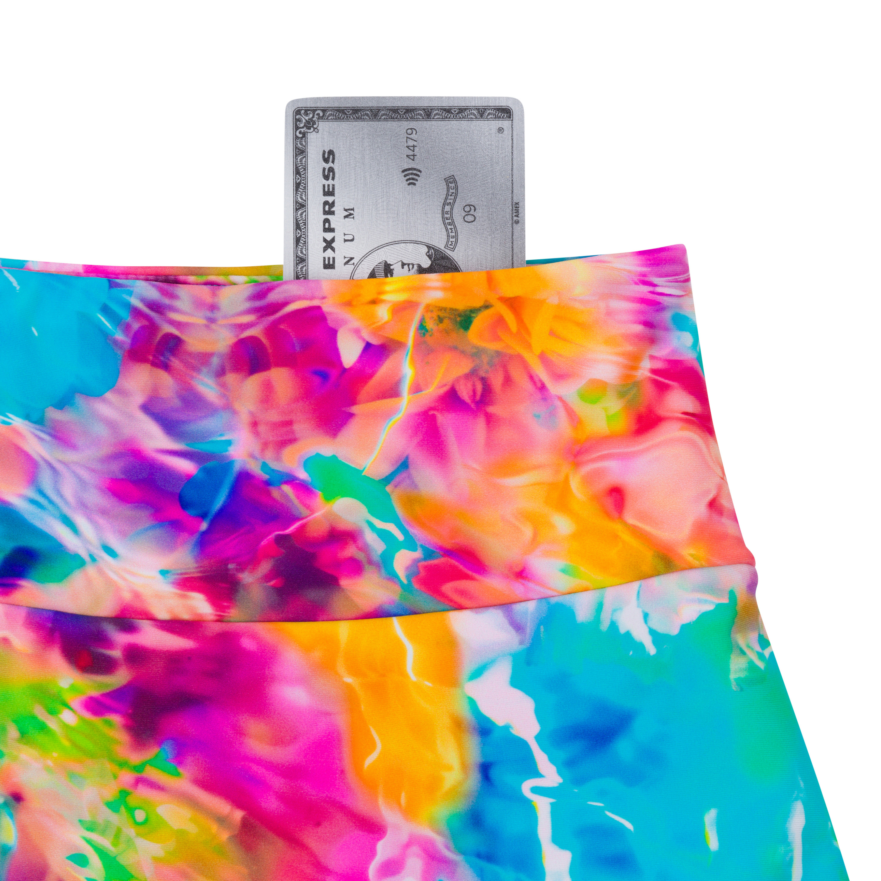 Women's A-Line Tummy Control Swim Skirt | "Impressions"-SwimZip UPF 50+ Sun Protective Swimwear & UV Zipper Rash Guards-pos9