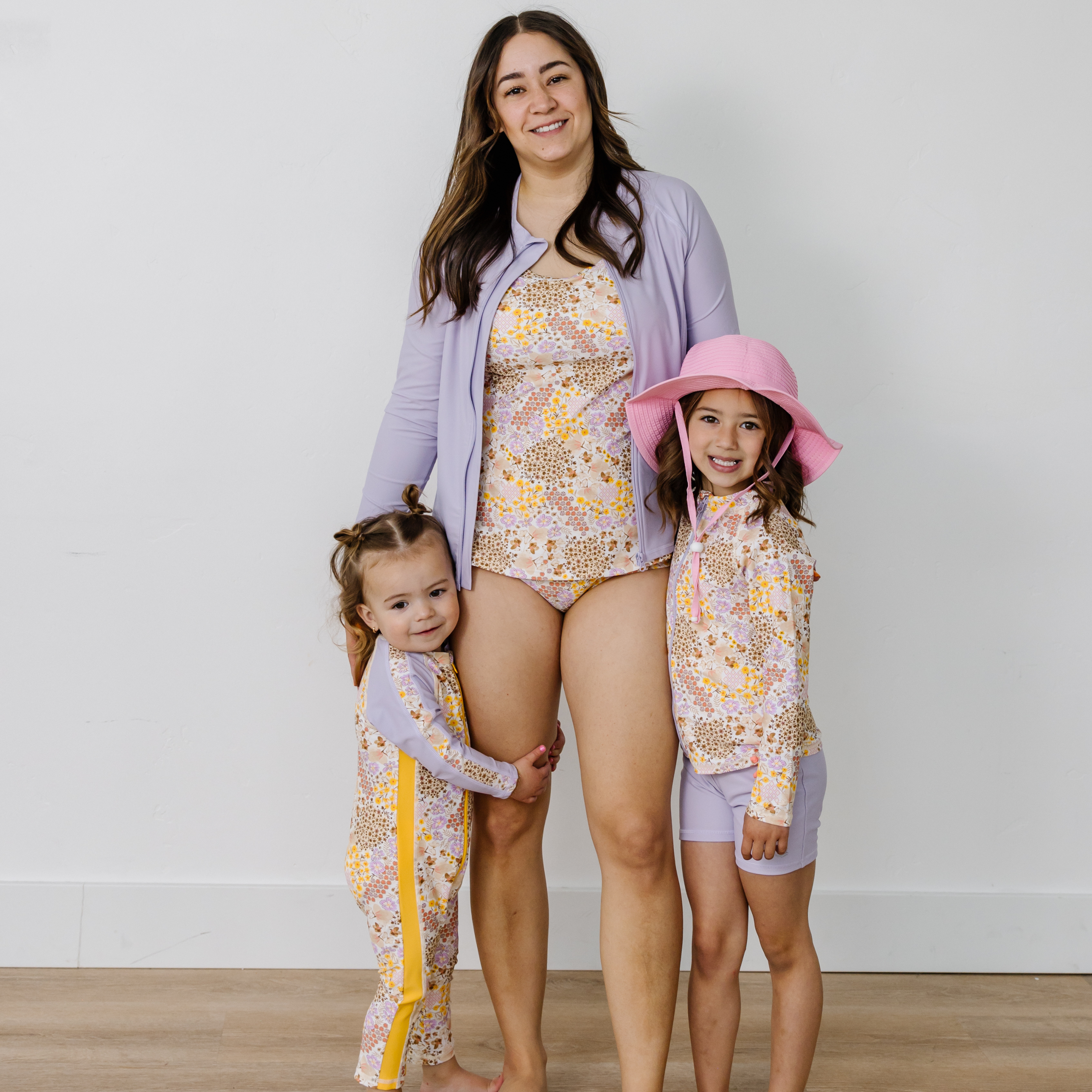 Women's Long Sleeve Rash Guard with Pockets | "Orchid"-SwimZip UPF 50+ Sun Protective Swimwear & UV Zipper Rash Guards-pos7