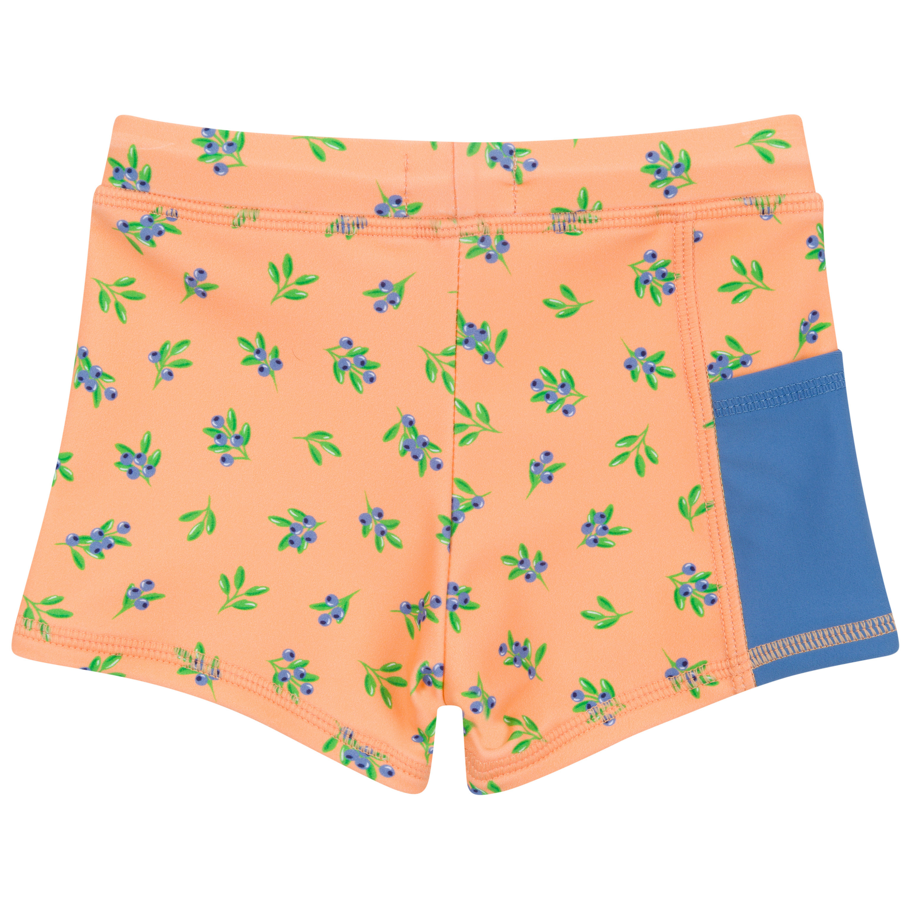 Kids Euro Swim Shorties | "Berry Bliss"-SwimZip UPF 50+ Sun Protective Swimwear & UV Zipper Rash Guards-pos7