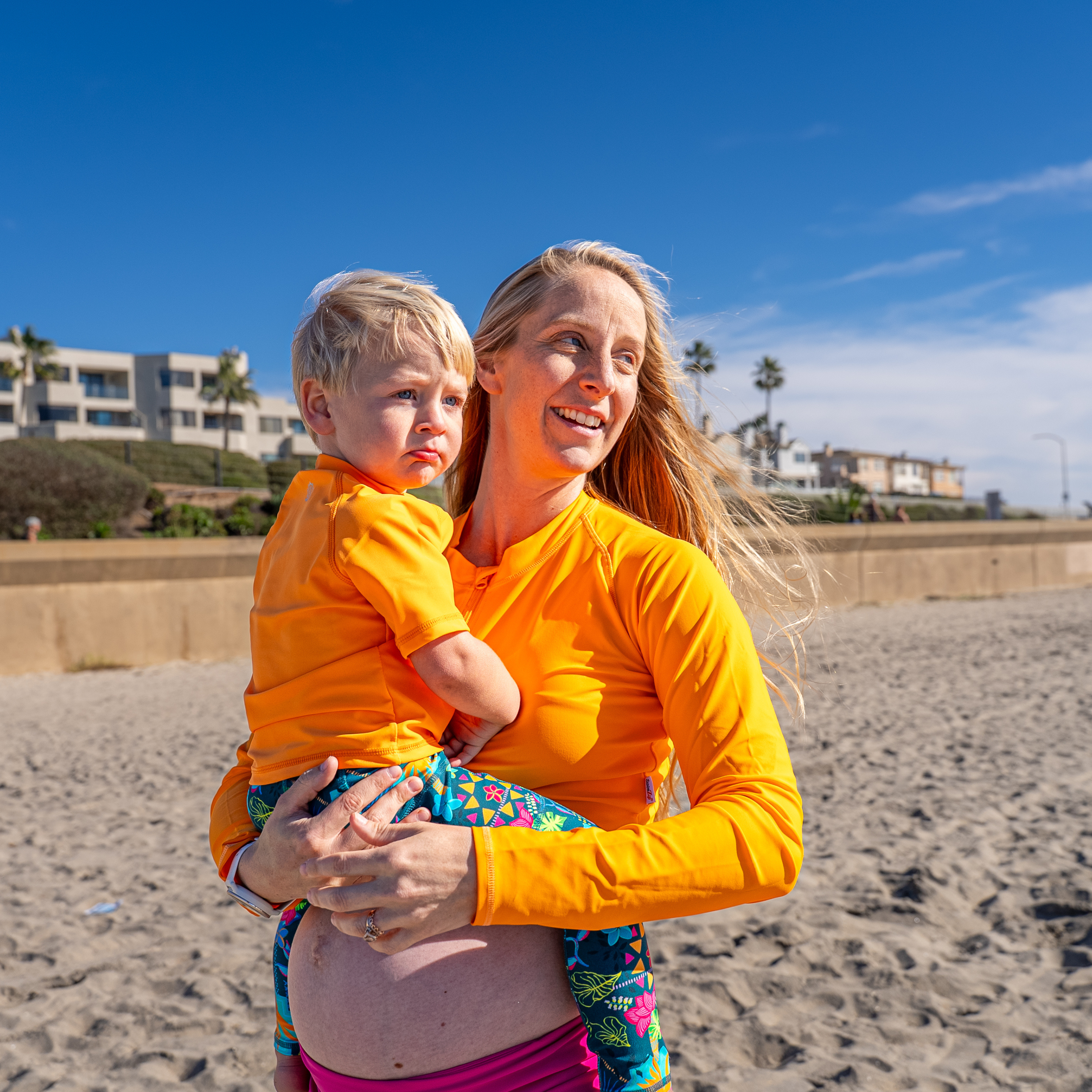 Kids Swim Pants | "Summer Max"-SwimZip UPF 50+ Sun Protective Swimwear & UV Zipper Rash Guards-pos8