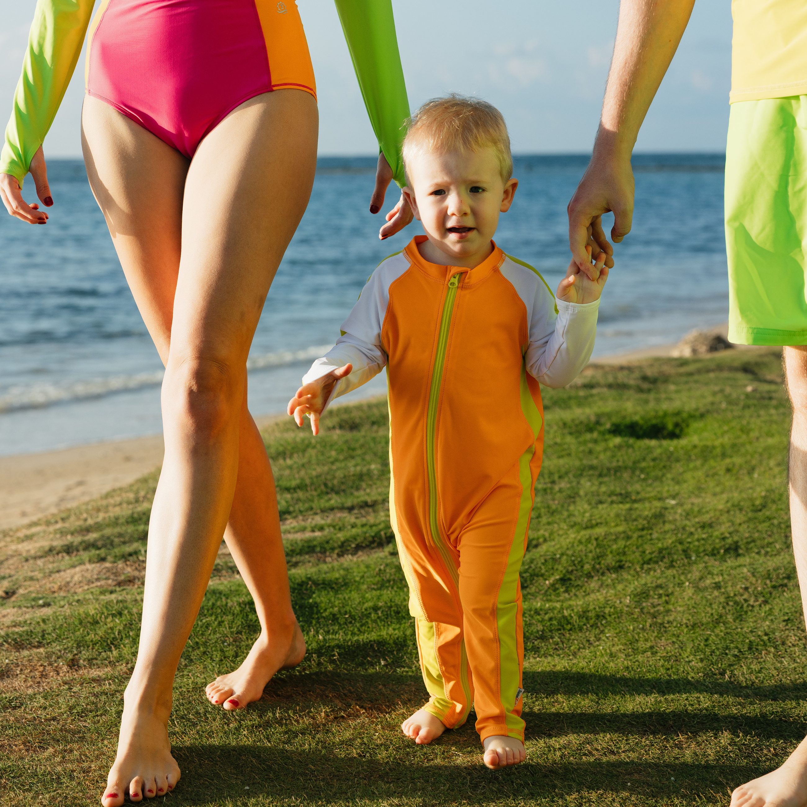 Sunsuit - Long Sleeve Romper Swimsuit | "Zing"-SwimZip UPF 50+ Sun Protective Swimwear & UV Zipper Rash Guards-pos8