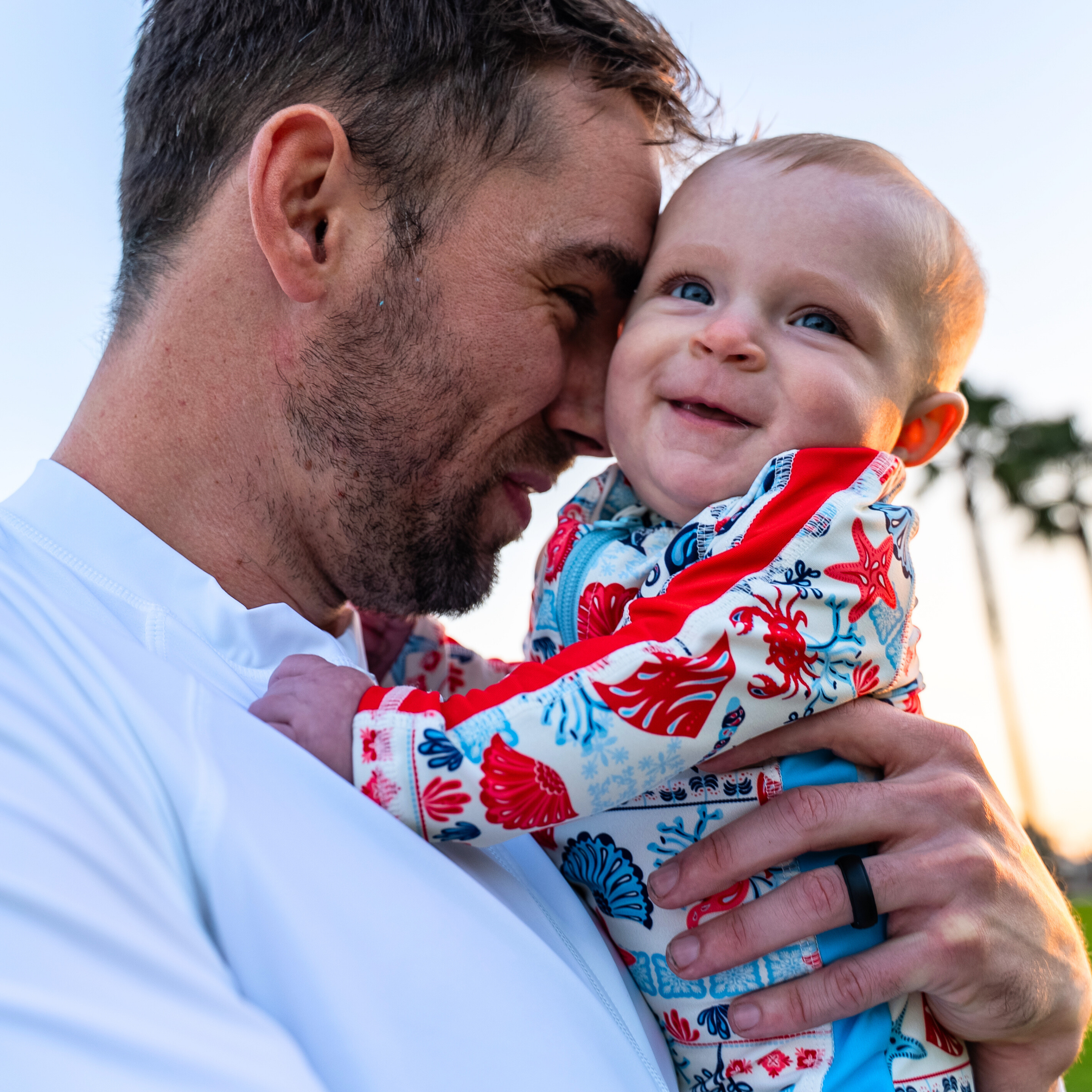 Sunsuit - Long Sleeve Romper Swimsuit | "Marina"-SwimZip UPF 50+ Sun Protective Swimwear & UV Zipper Rash Guards-pos9