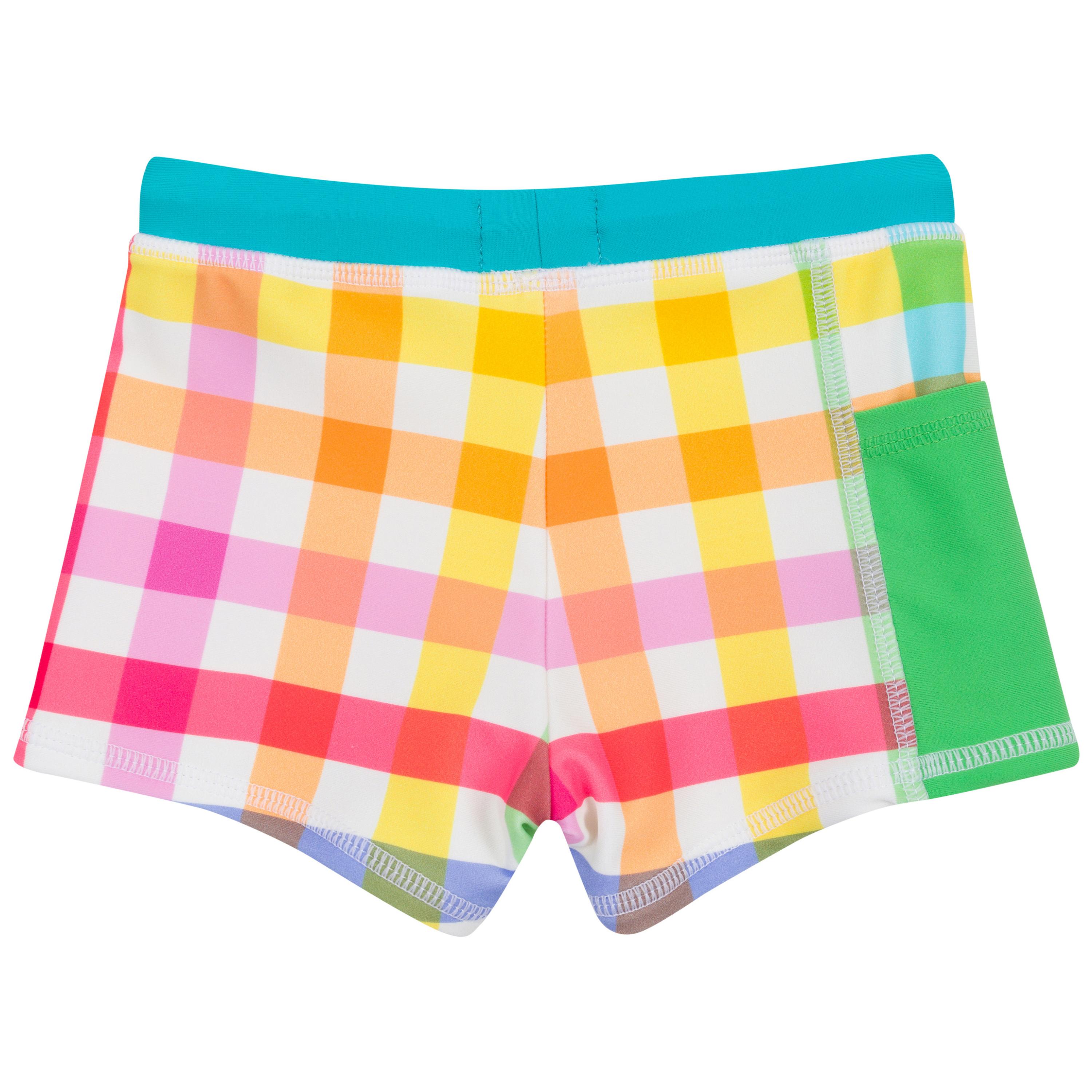 Kids Euro Swim Shorties | "Picnic Party"-SwimZip UPF 50+ Sun Protective Swimwear & UV Zipper Rash Guards-pos15