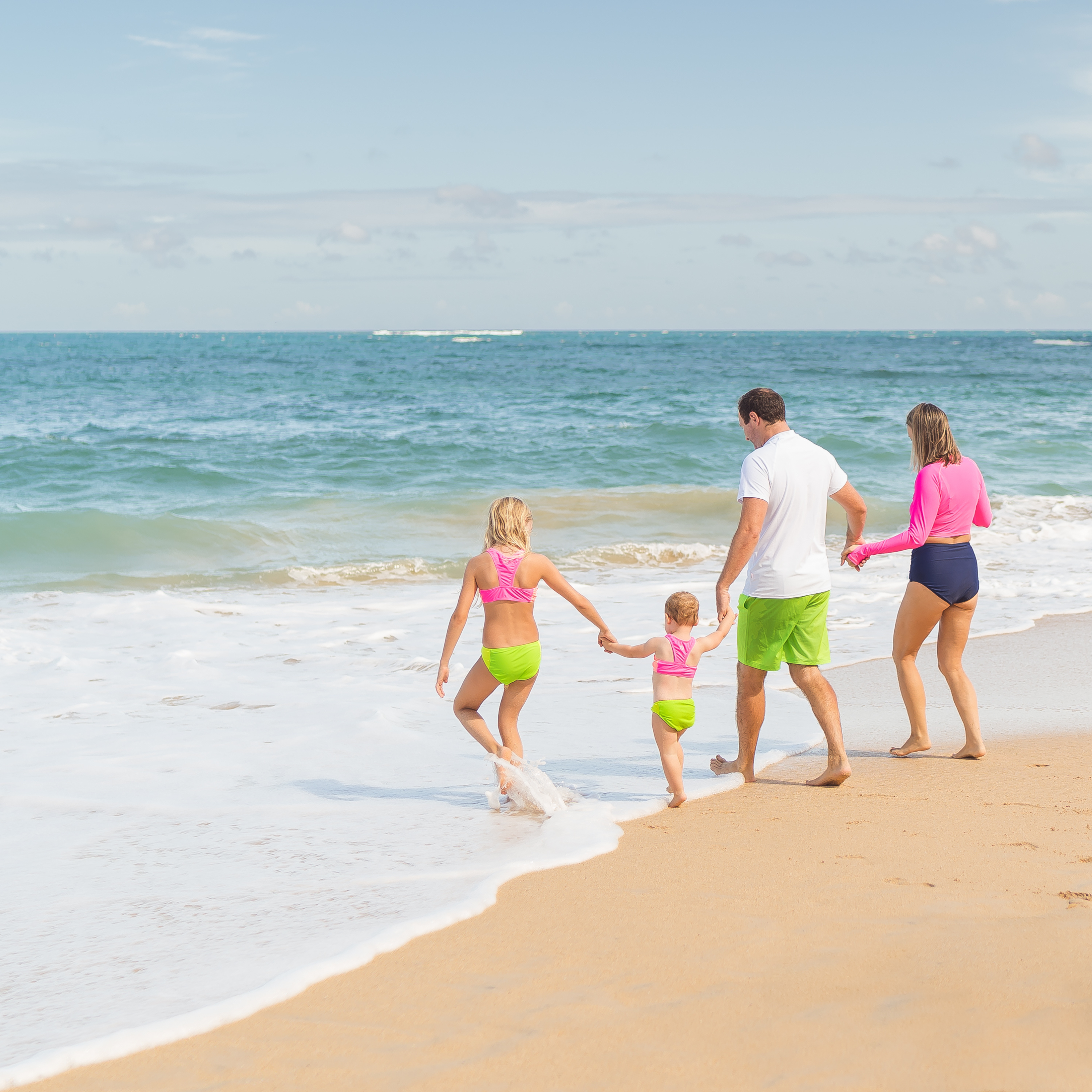 Men's 8" Swim Trunks Boxer Brief Liner | "Neon Flash"-SwimZip UPF 50+ Sun Protective Swimwear & UV Zipper Rash Guards-pos7