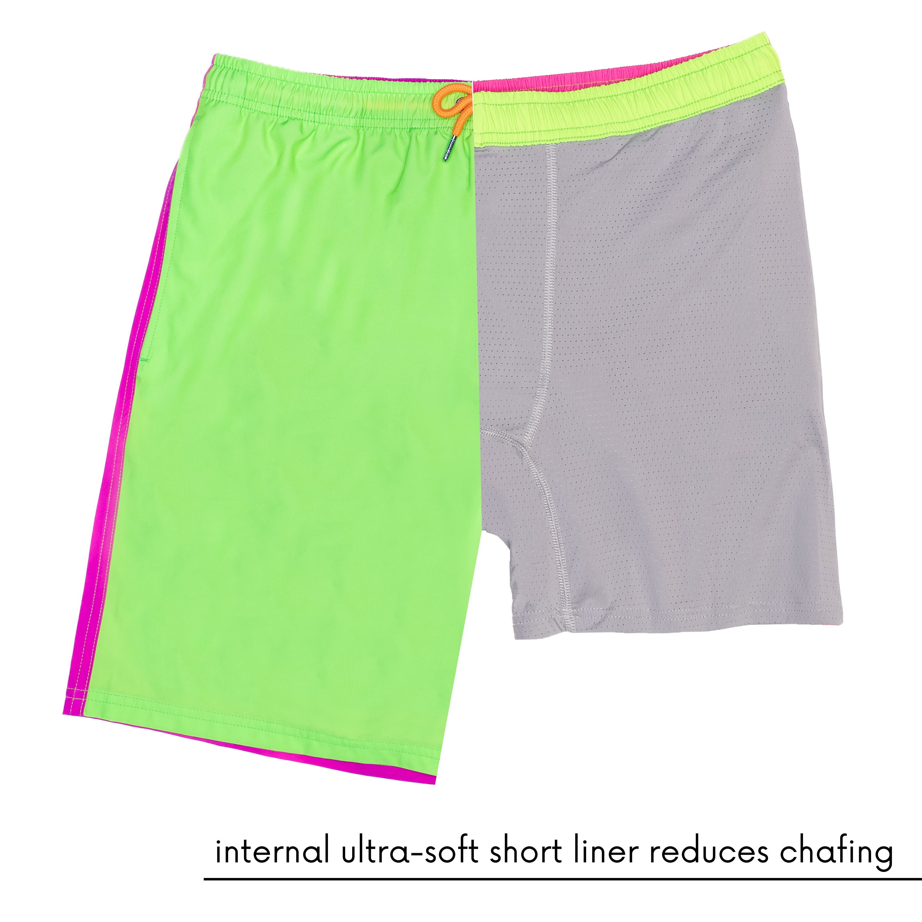 Men's 8" Swim Trunks Boxer Brief Liner | "Spark"-SwimZip UPF 50+ Sun Protective Swimwear & UV Zipper Rash Guards-pos5
