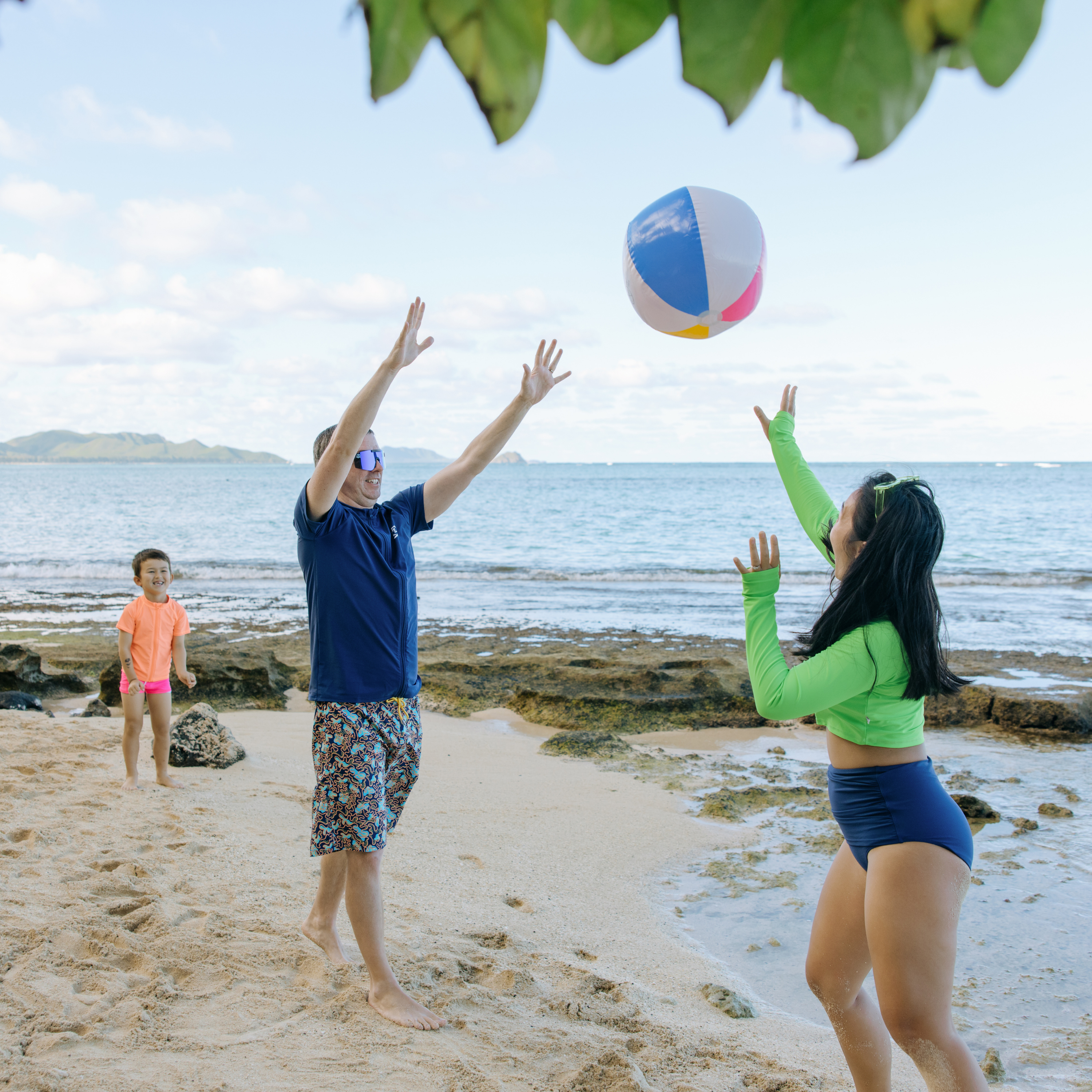 Women's Long Sleeve Crop Rash Guard | “Neon Green”-SwimZip UPF 50+ Sun Protective Swimwear & UV Zipper Rash Guards-pos17