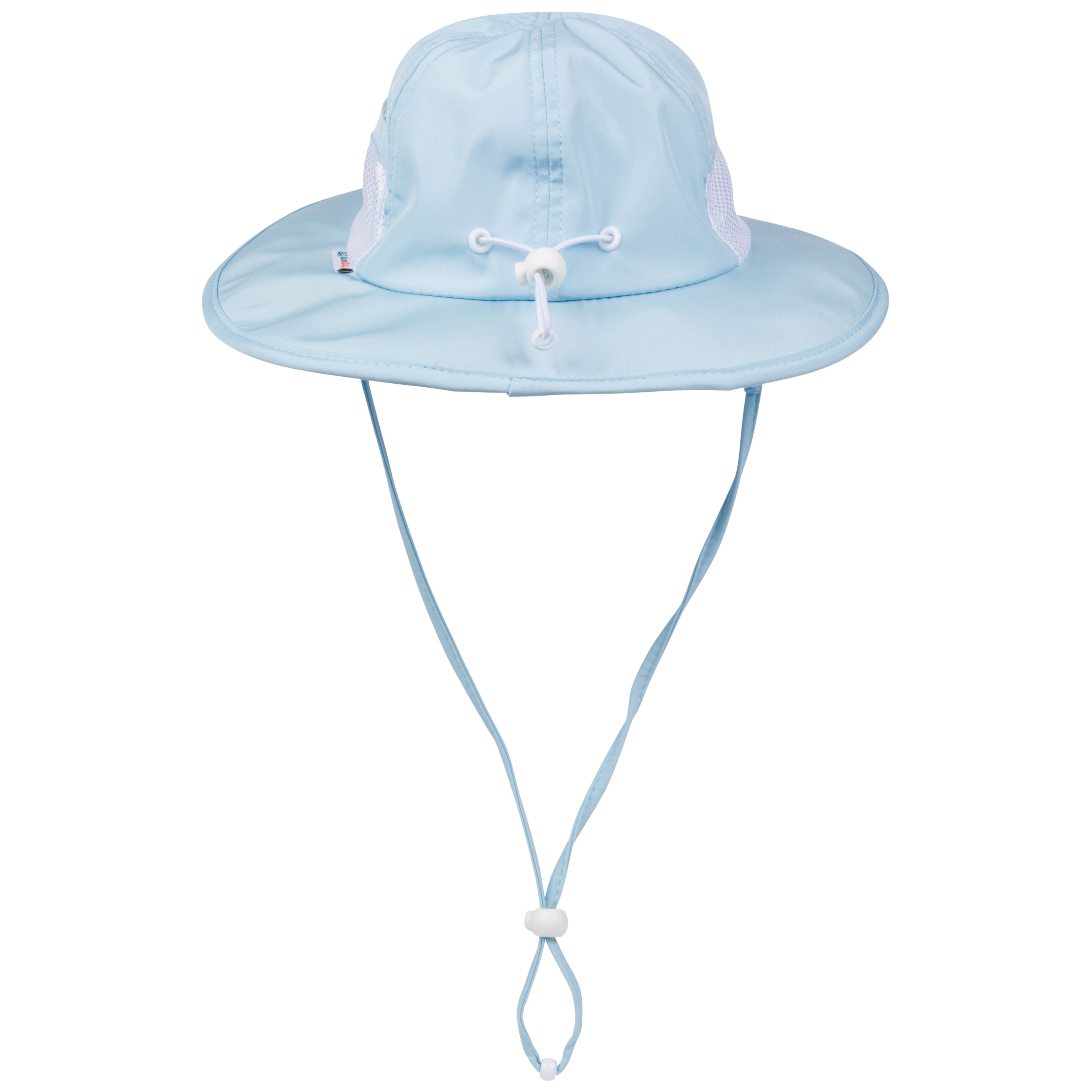 Kids Wide Brim Sun Hat "Fun Sun Day Play Hat" - Dream Blue-SwimZip UPF 50+ Sun Protective Swimwear & UV Zipper Rash Guards-pos8