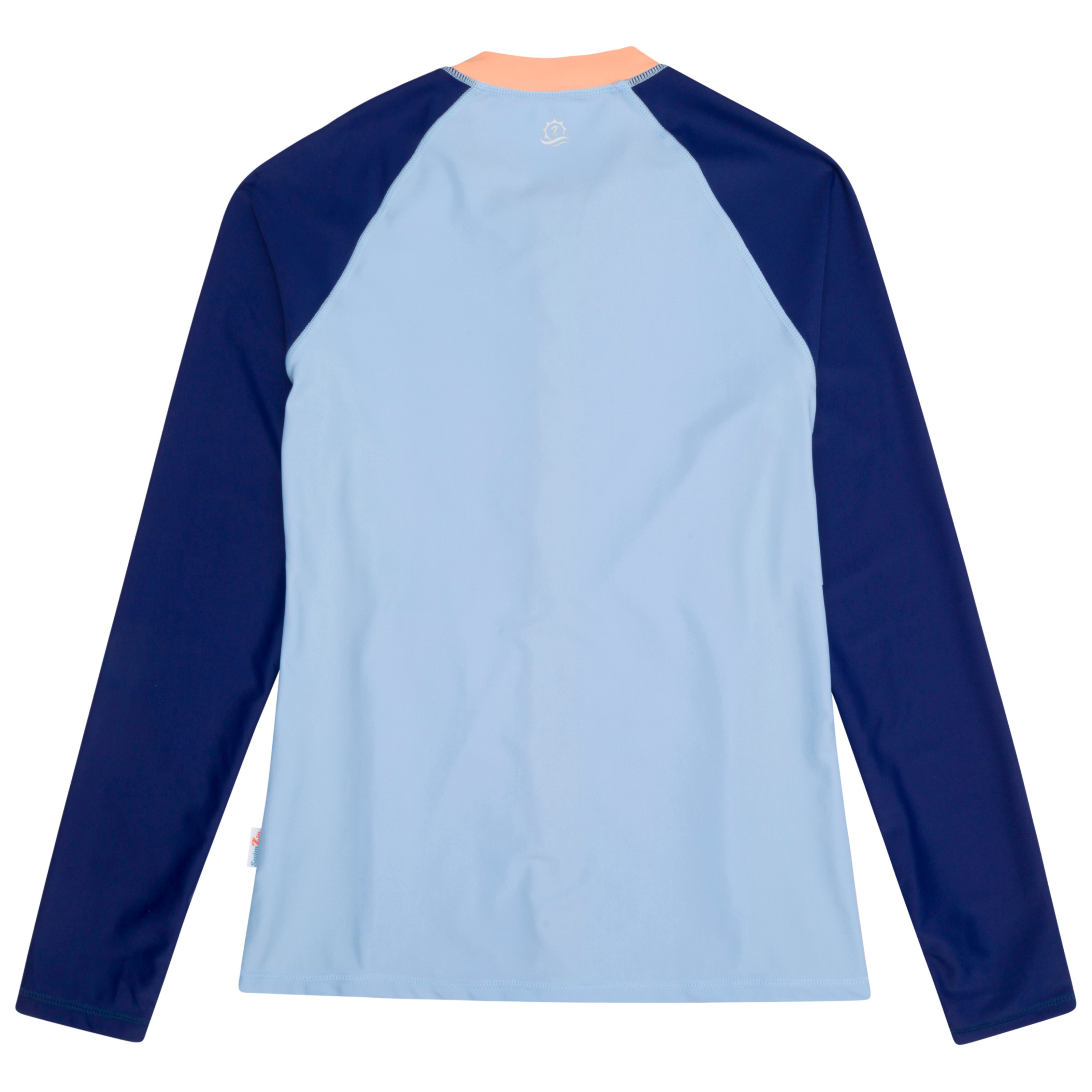 Women's Long Sleeve Rash Guard with Pockets | "Endless Sea"-SwimZip UPF 50+ Sun Protective Swimwear & UV Zipper Rash Guards-pos8