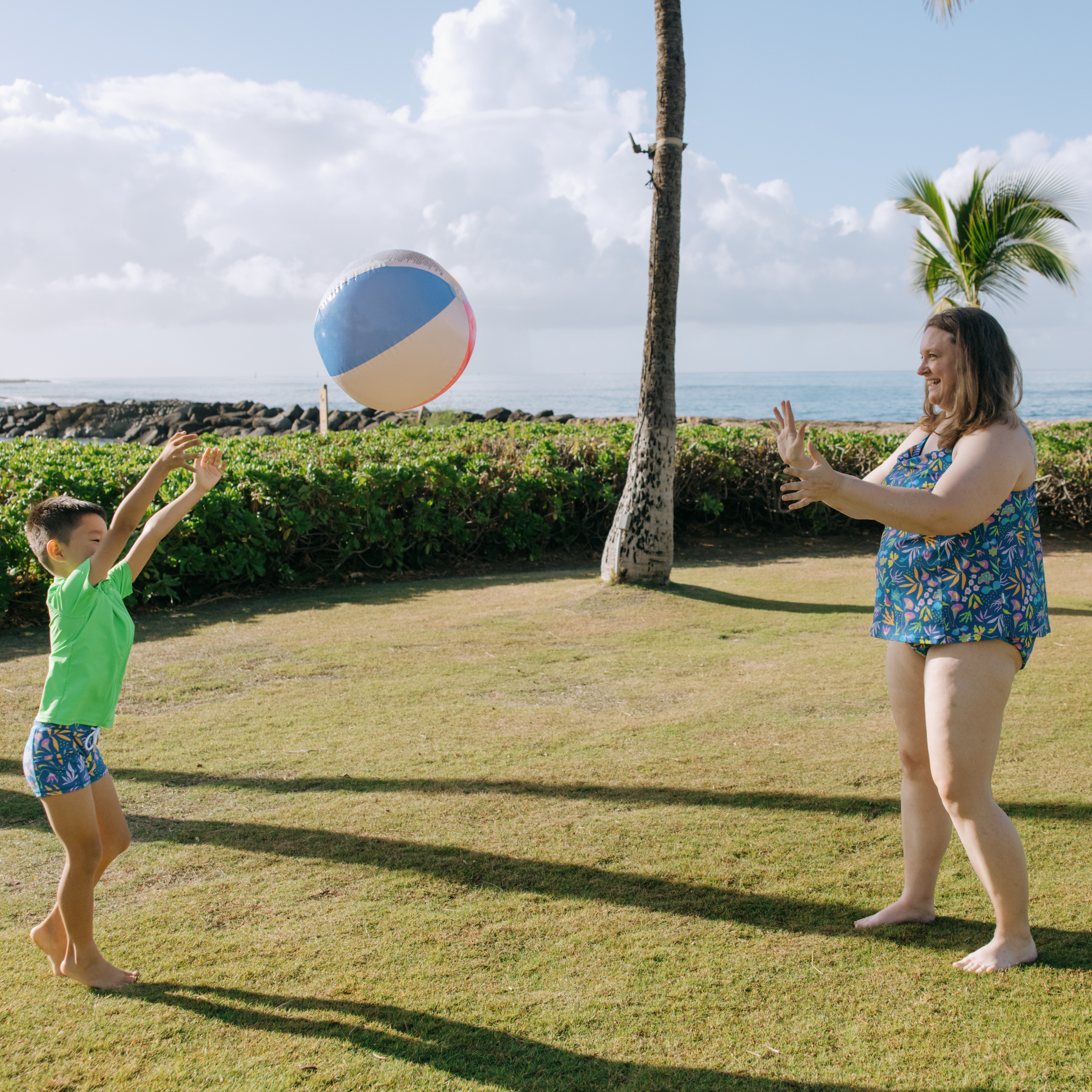 Kids Short Sleeve Zipper Rash Guard Swim Shirt | Neon Green-SwimZip UPF 50+ Sun Protective Swimwear & UV Zipper Rash Guards-pos12