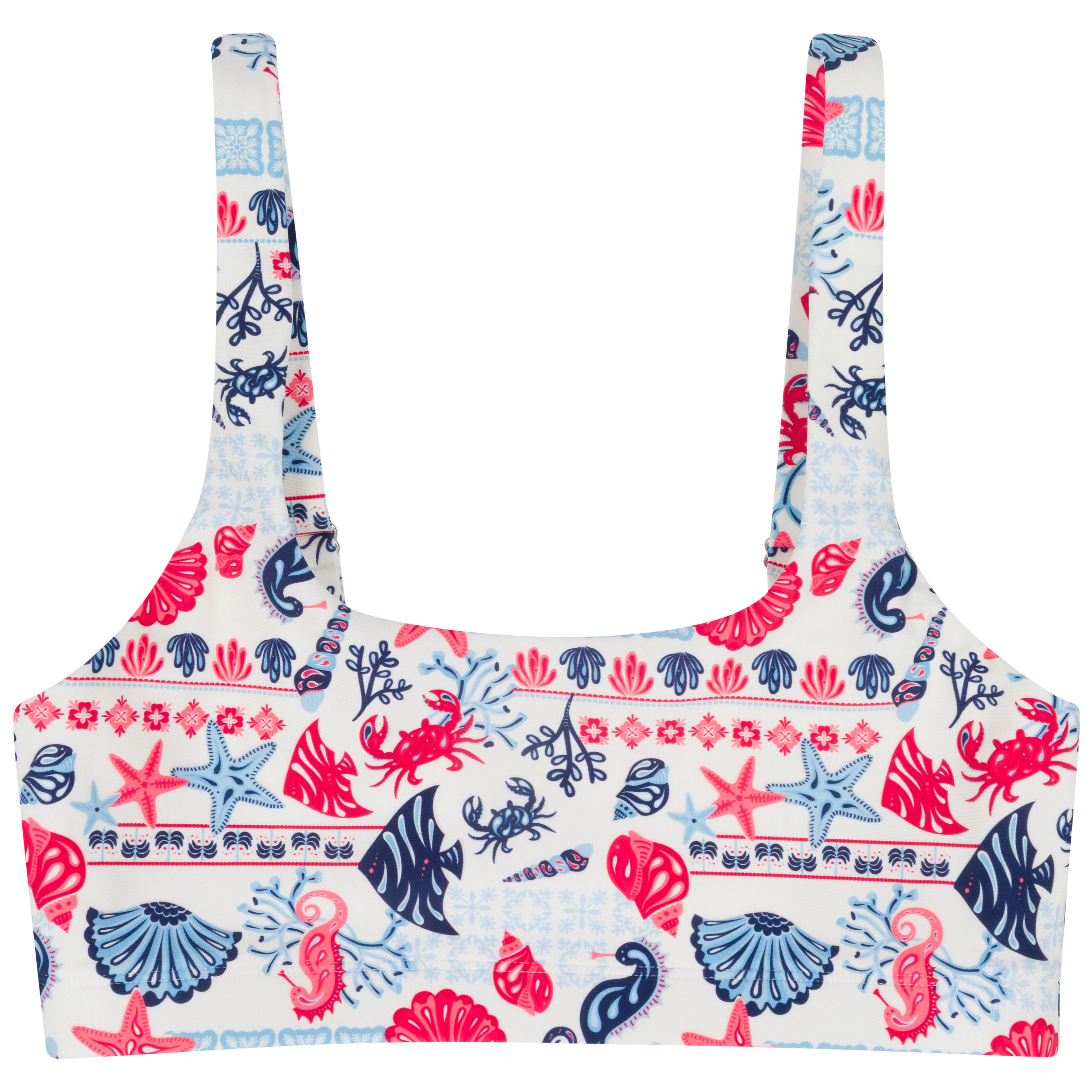 Women's Scoop Neck Bikini Top | "Marina"-XS-Marina-SwimZip UPF 50+ Sun Protective Swimwear & UV Zipper Rash Guards-pos1