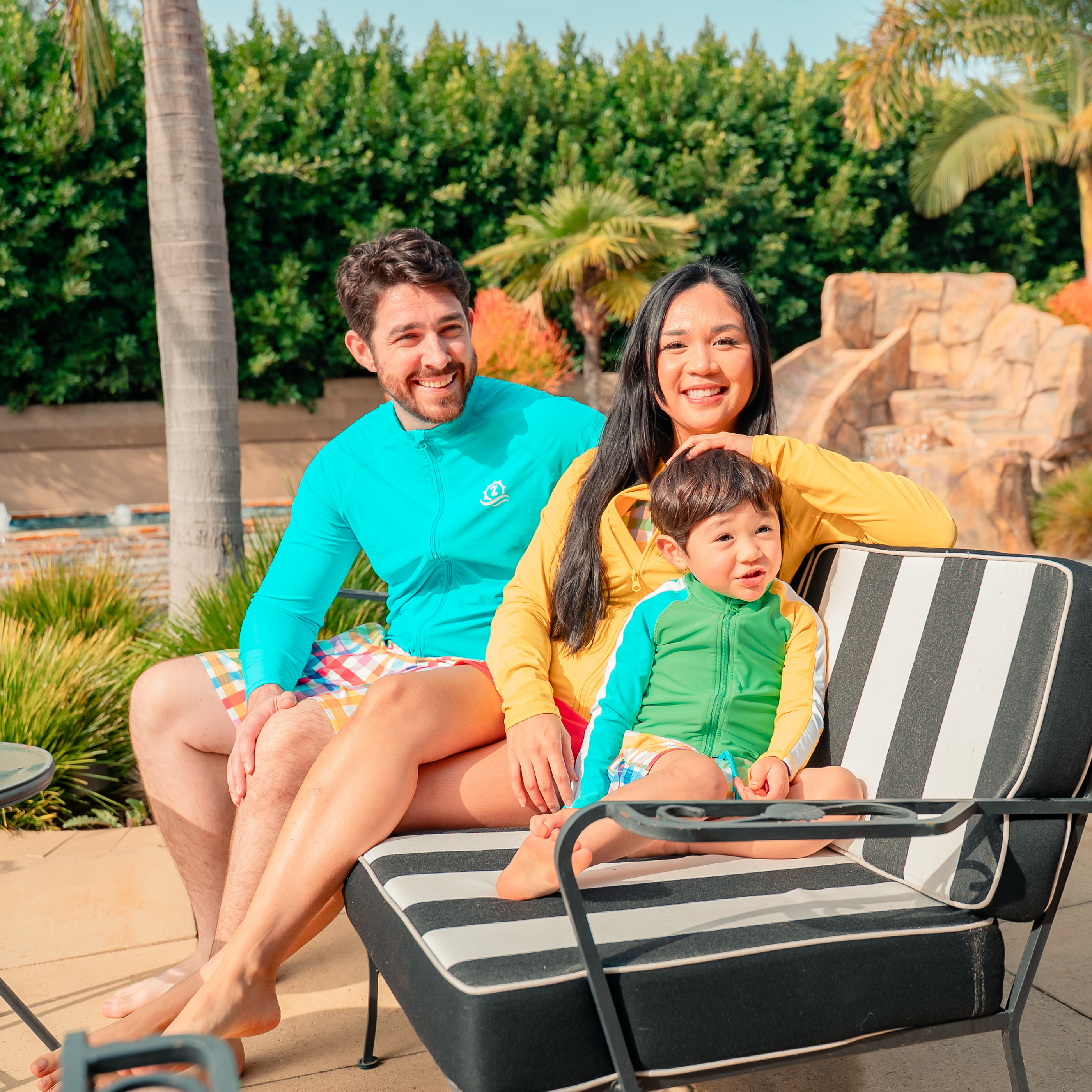 Women's Long Sleeve Rash Guard with Pockets | "Yellow"-SwimZip UPF 50+ Sun Protective Swimwear & UV Zipper Rash Guards-pos13