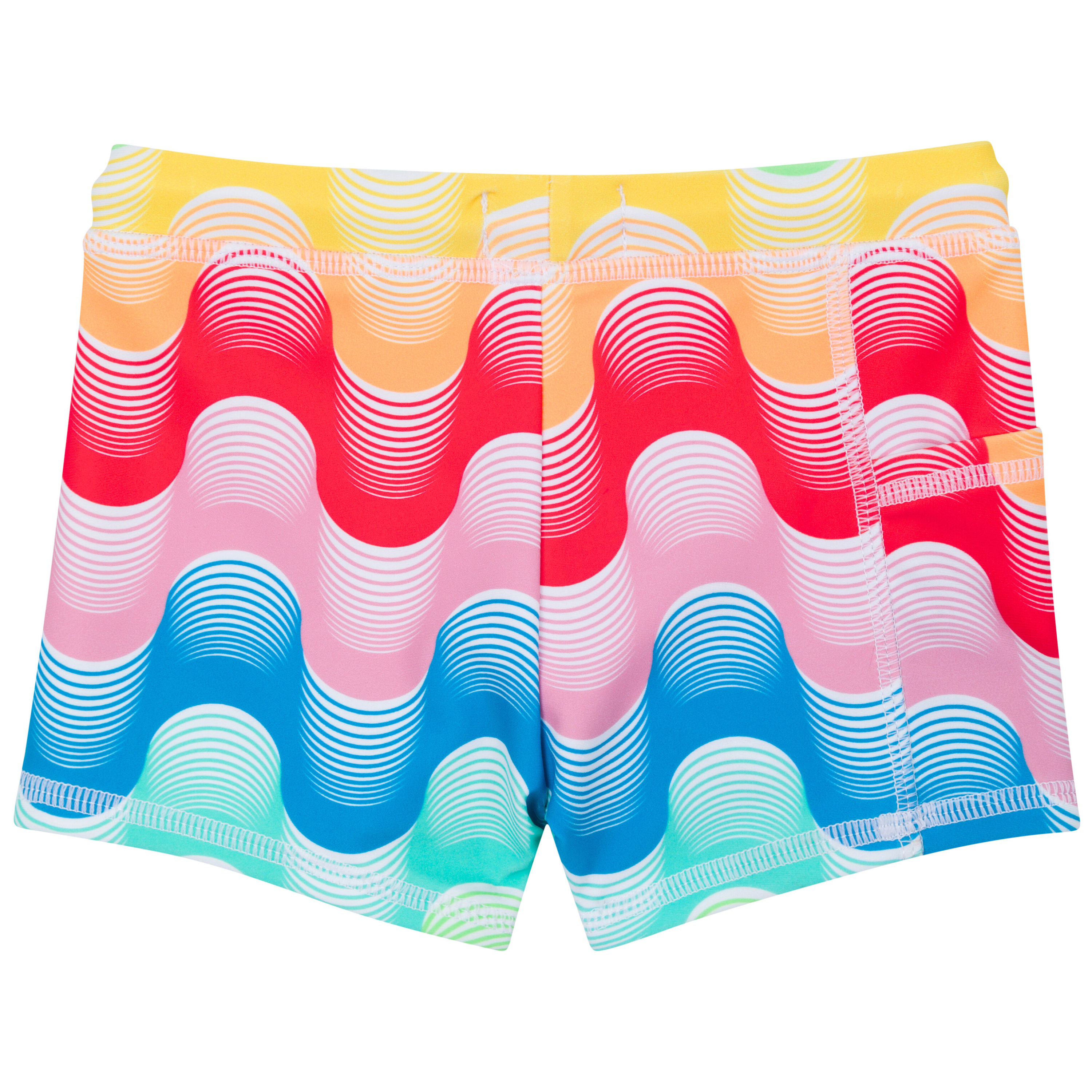 Kids Euro Swim Shorties | "Surf's Up"-SwimZip UPF 50+ Sun Protective Swimwear & UV Zipper Rash Guards-pos11