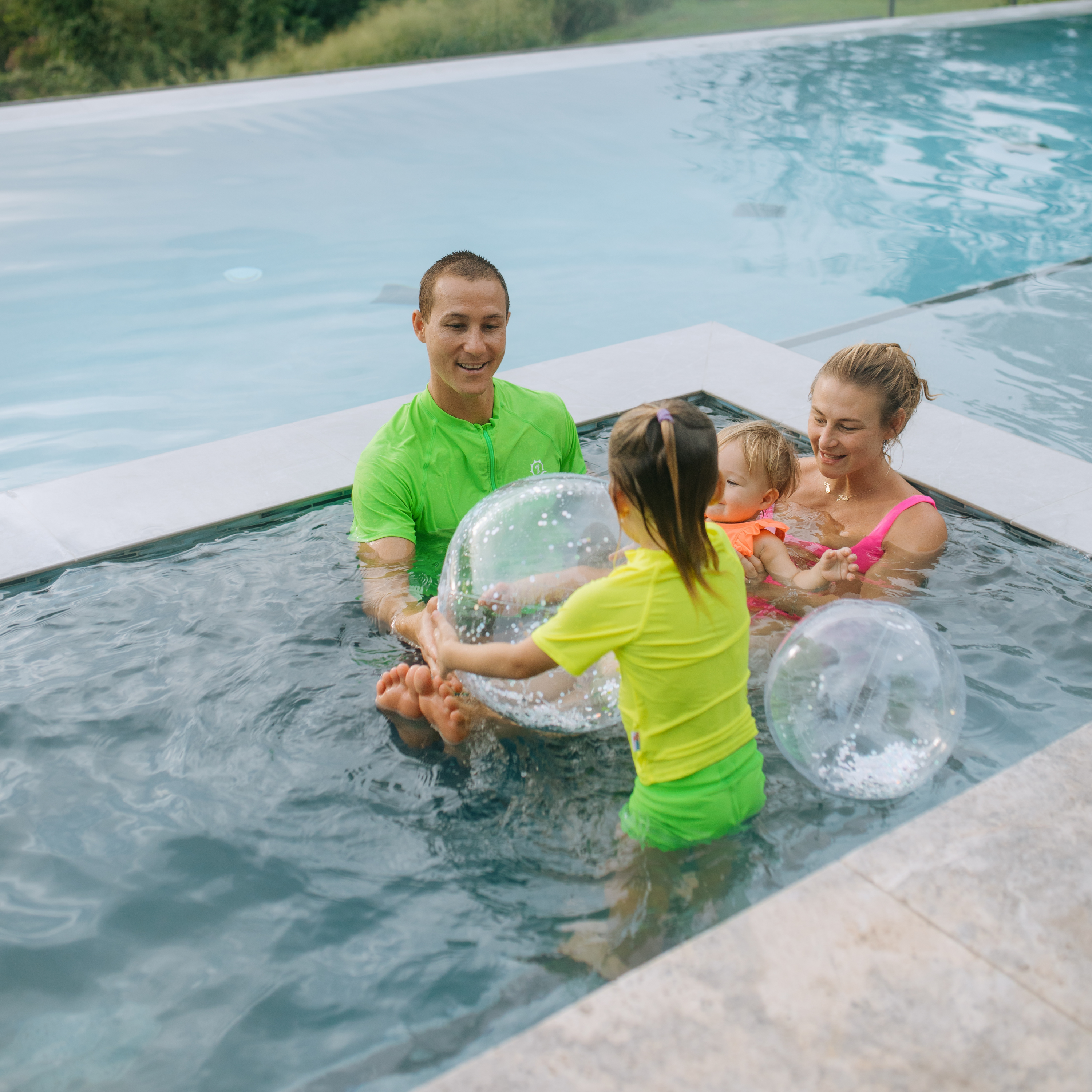 Kids Short Sleeve Zipper Rash Guard Swim Shirt | “Neon Yellow”-SwimZip UPF 50+ Sun Protective Swimwear & UV Zipper Rash Guards-pos11