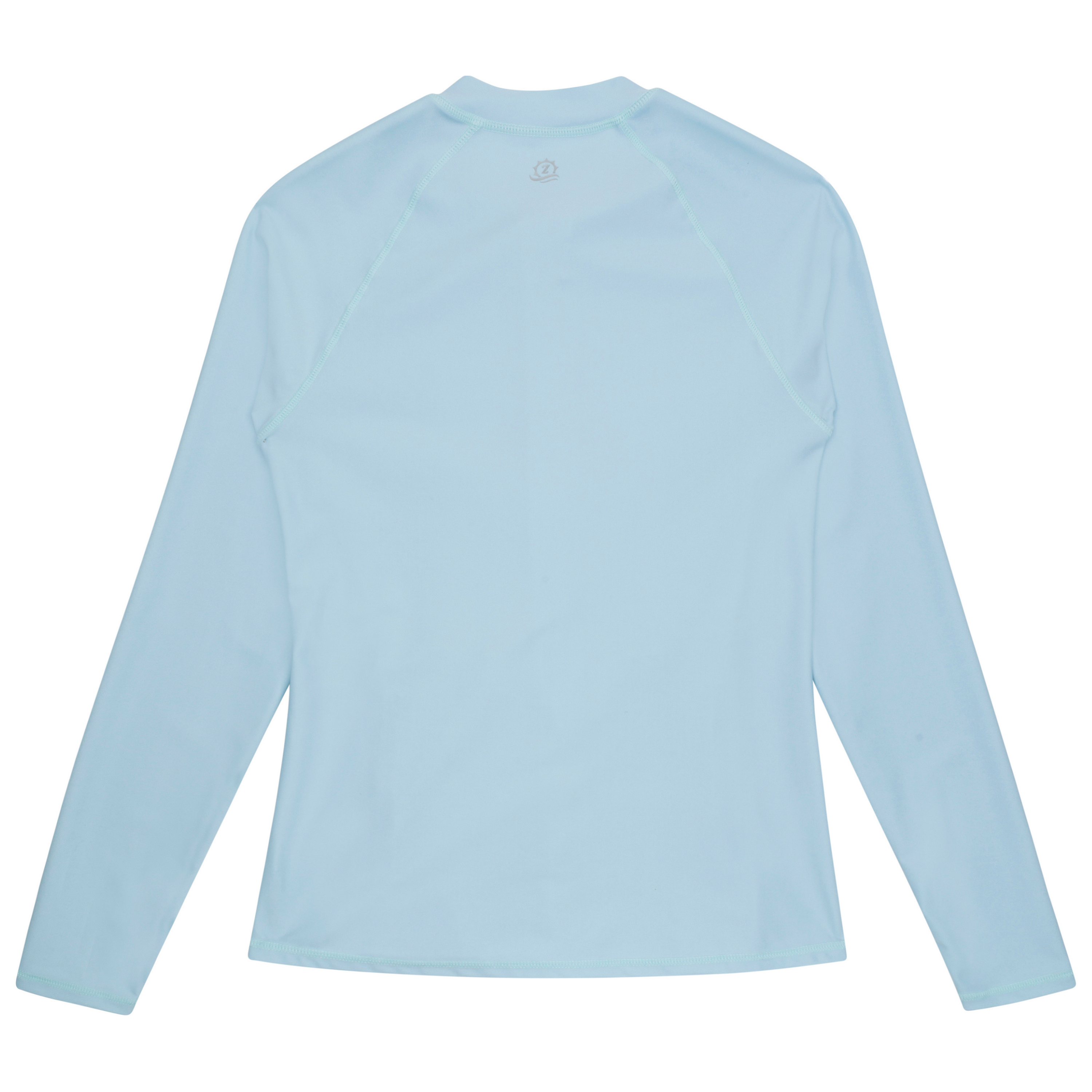 Women's Long Sleeve Rash Guard with Pockets | "Dream Blue"-SwimZip UPF 50+ Sun Protective Swimwear & UV Zipper Rash Guards-pos8