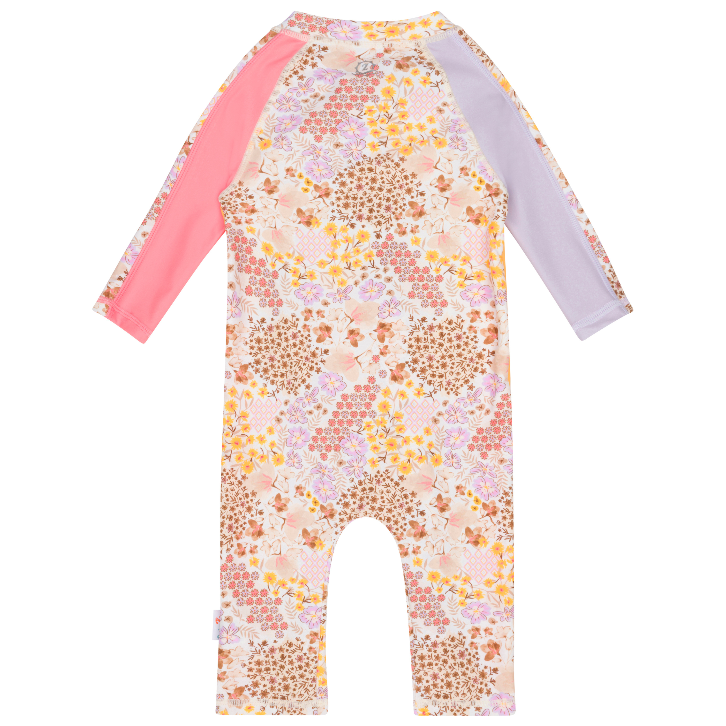 Sunsuit - Long Sleeve Romper Swimsuit | "Meadows"-SwimZip UPF 50+ Sun Protective Swimwear & UV Zipper Rash Guards-pos15