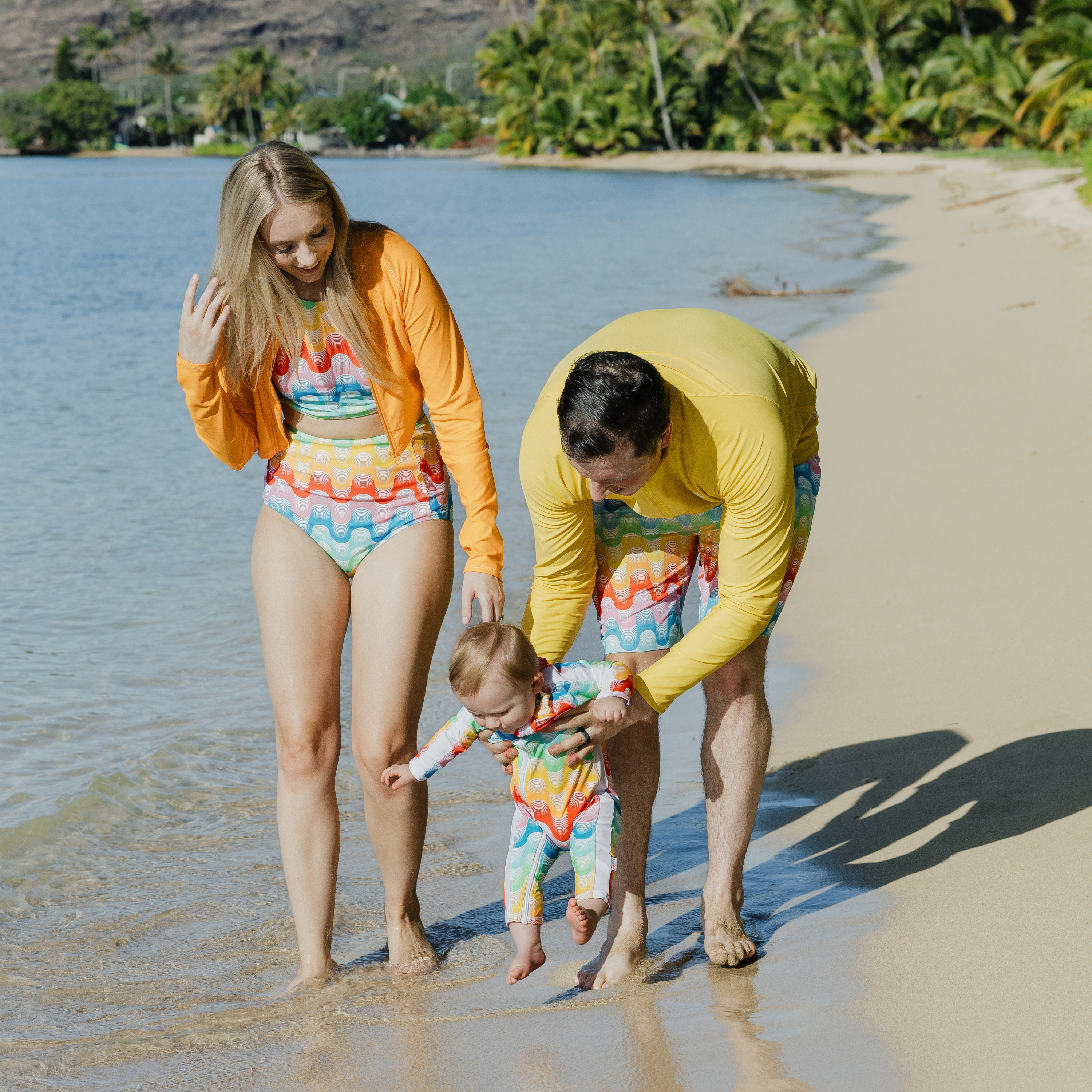 Men's 8" Swim Trunks Boxer Brief Liner | "Surf's Up"-SwimZip UPF 50+ Sun Protective Swimwear & UV Zipper Rash Guards-pos15