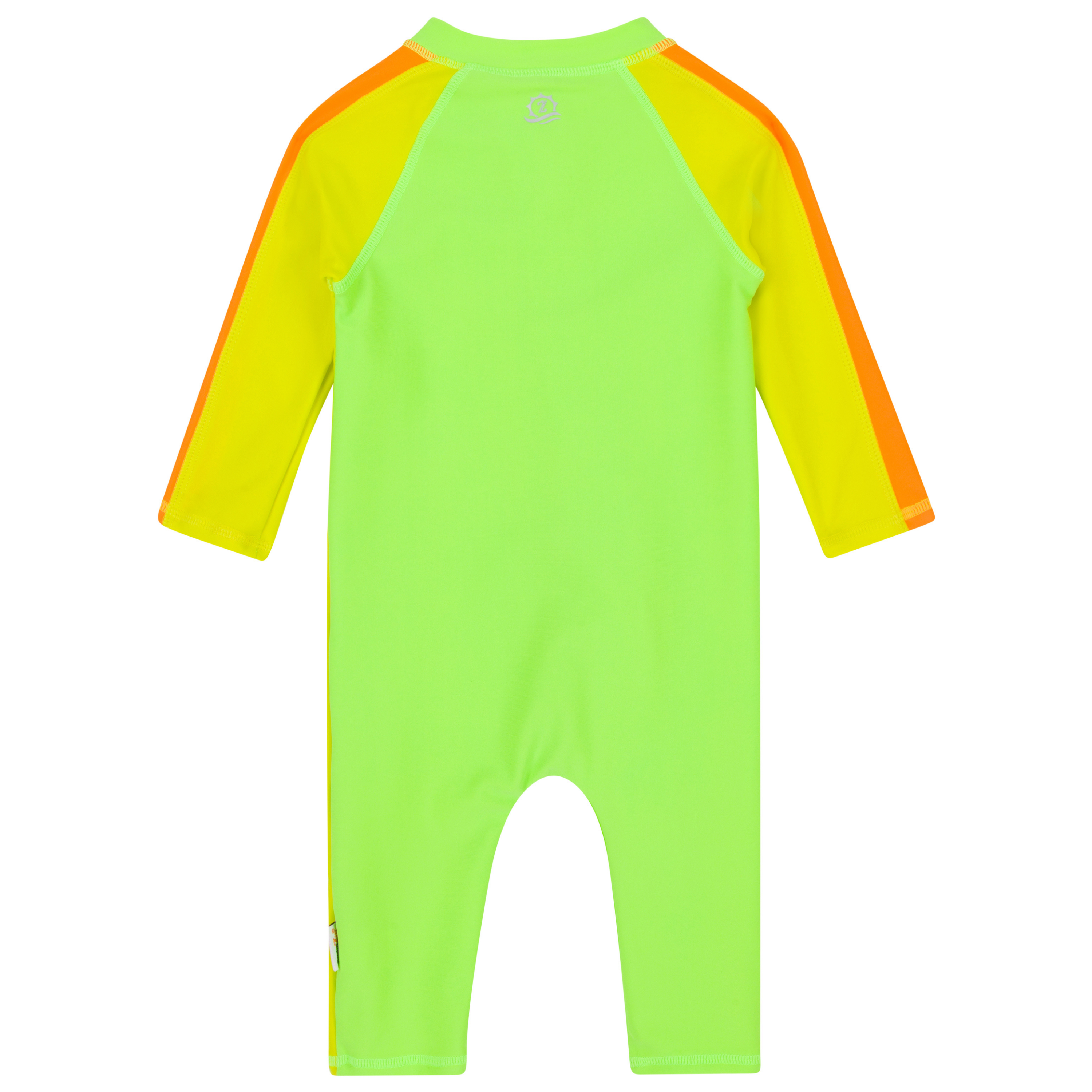 Sunsuit - Long Sleeve Romper Swimsuit | "Volt"-SwimZip UPF 50+ Sun Protective Swimwear & UV Zipper Rash Guards-pos11
