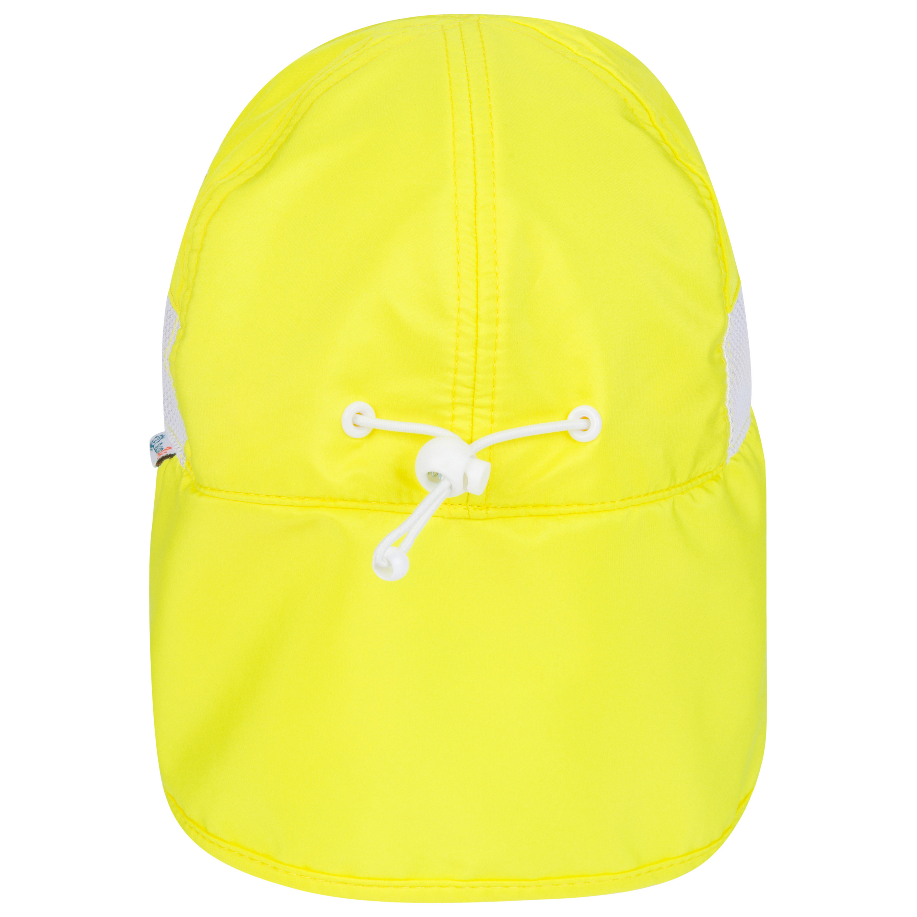 Kids Flap Hat | Sulphur Yellow-SwimZip UPF 50+ Sun Protective Swimwear & UV Zipper Rash Guards-pos10