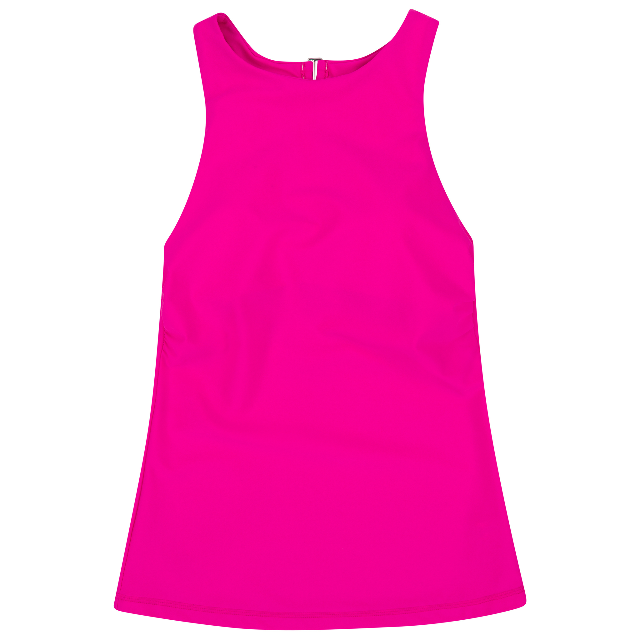 Women's High Neck Fitted Tankini Top | “Manic Magenta