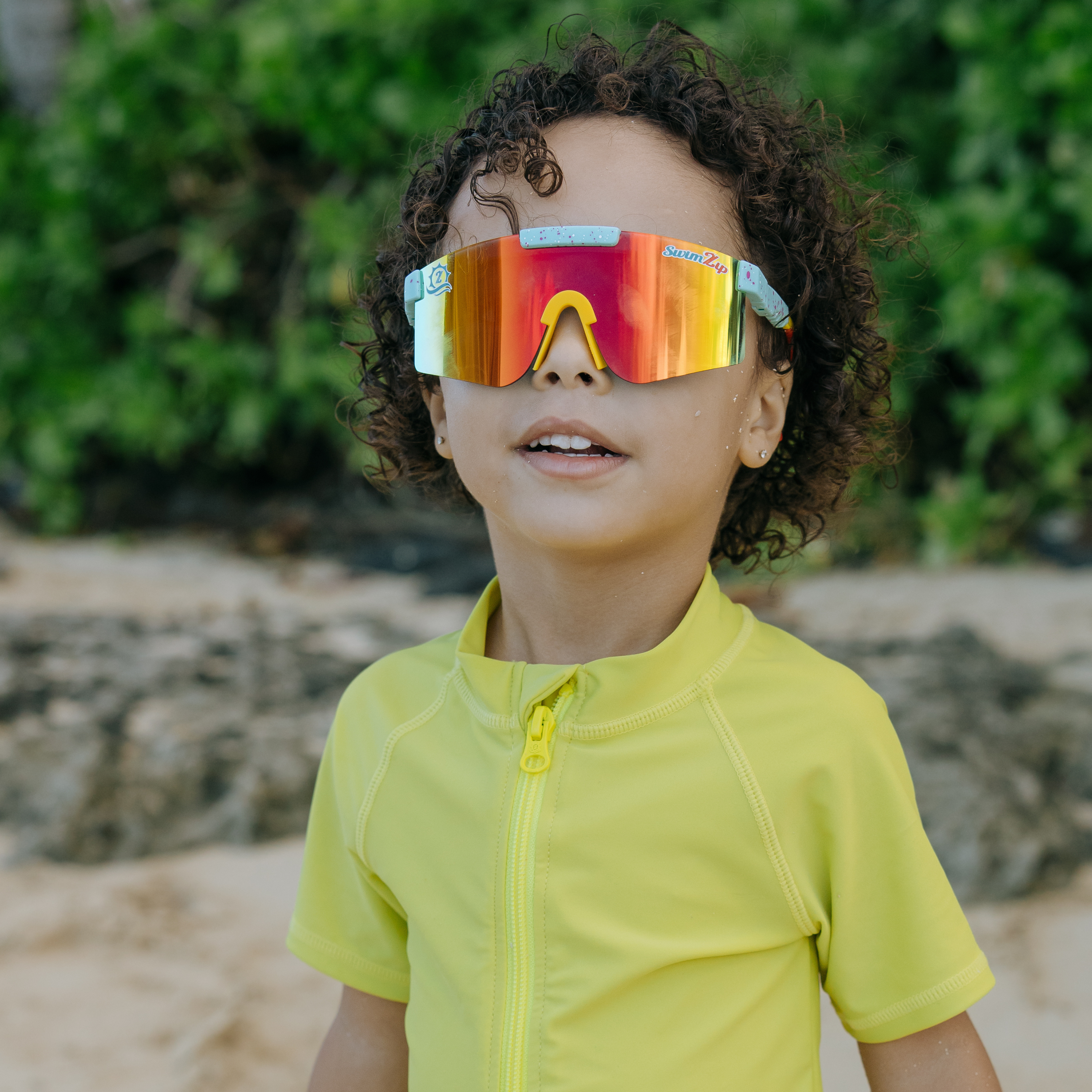 Viper Style UV Sunglasses | Blazing Bright-SwimZip UPF 50+ Sun Protective Swimwear & UV Zipper Rash Guards-pos7