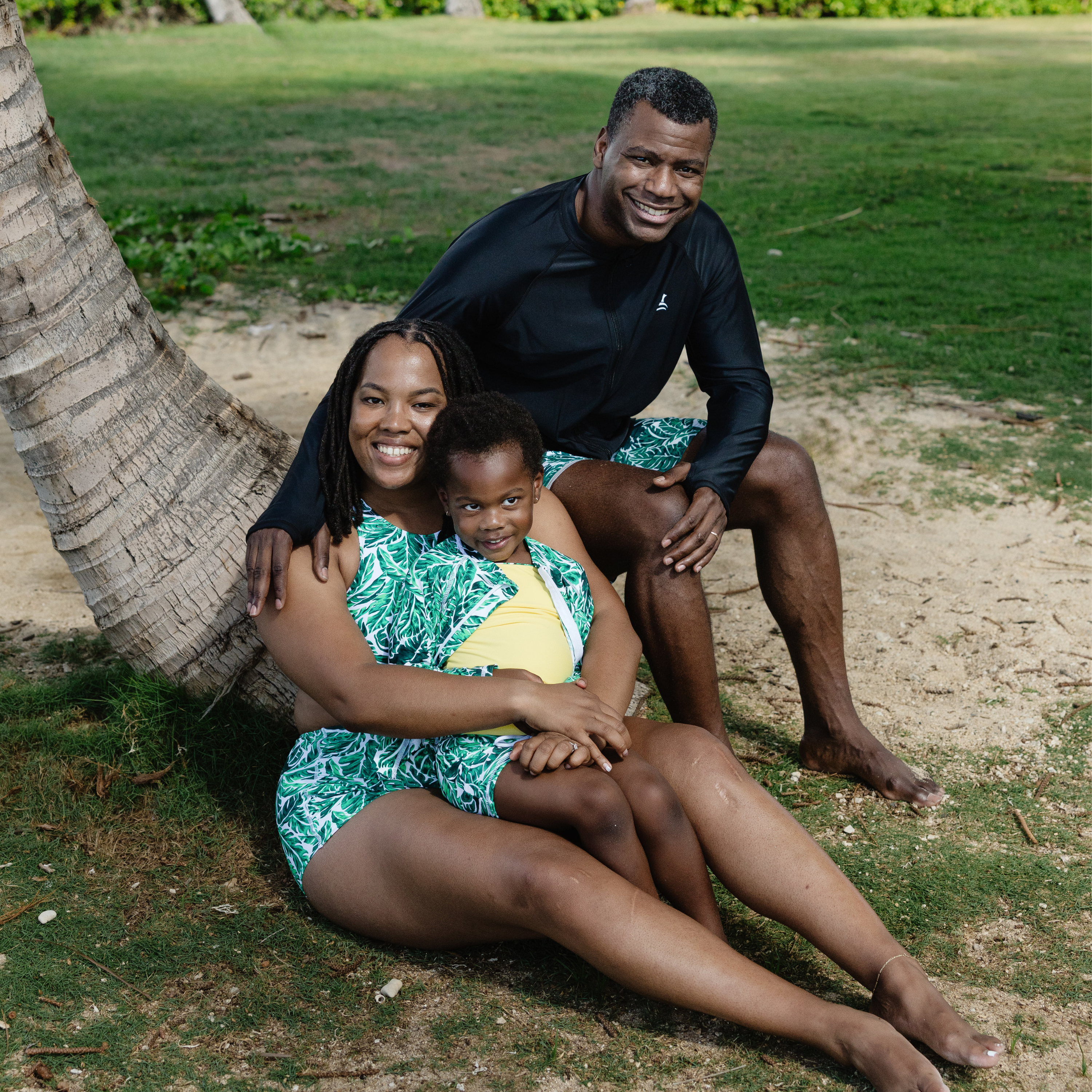 Men's Long Sleeve Rash Guard | "Black”-SwimZip UPF 50+ Sun Protective Swimwear & UV Zipper Rash Guards-pos3