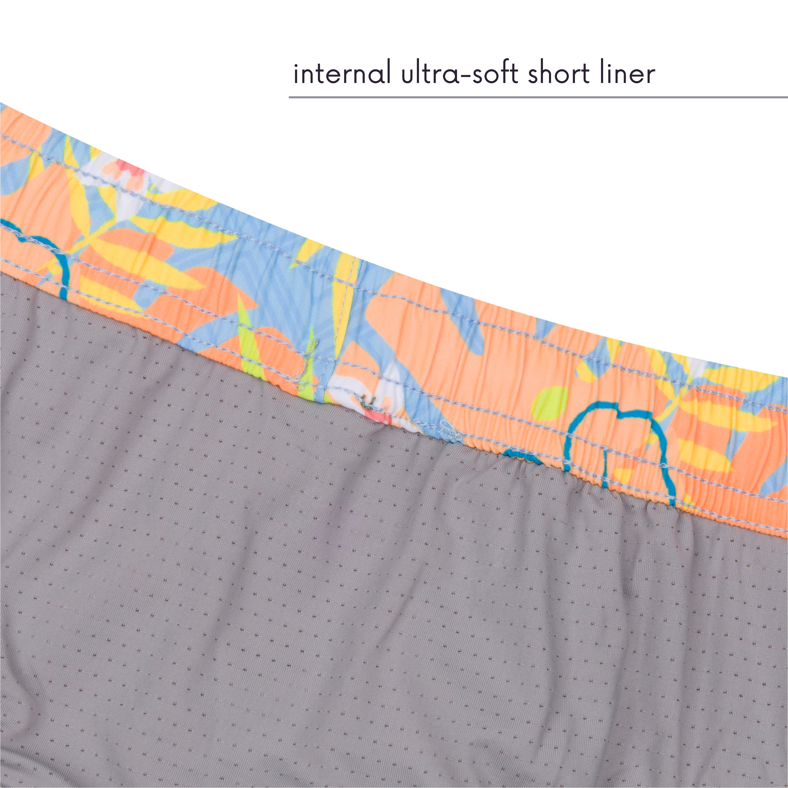 Boys Short Sleeve Zipper Rash Guard and Swim Trunk Set | "Groovy"-SwimZip UPF 50+ Sun Protective Swimwear & UV Zipper Rash Guards-pos8