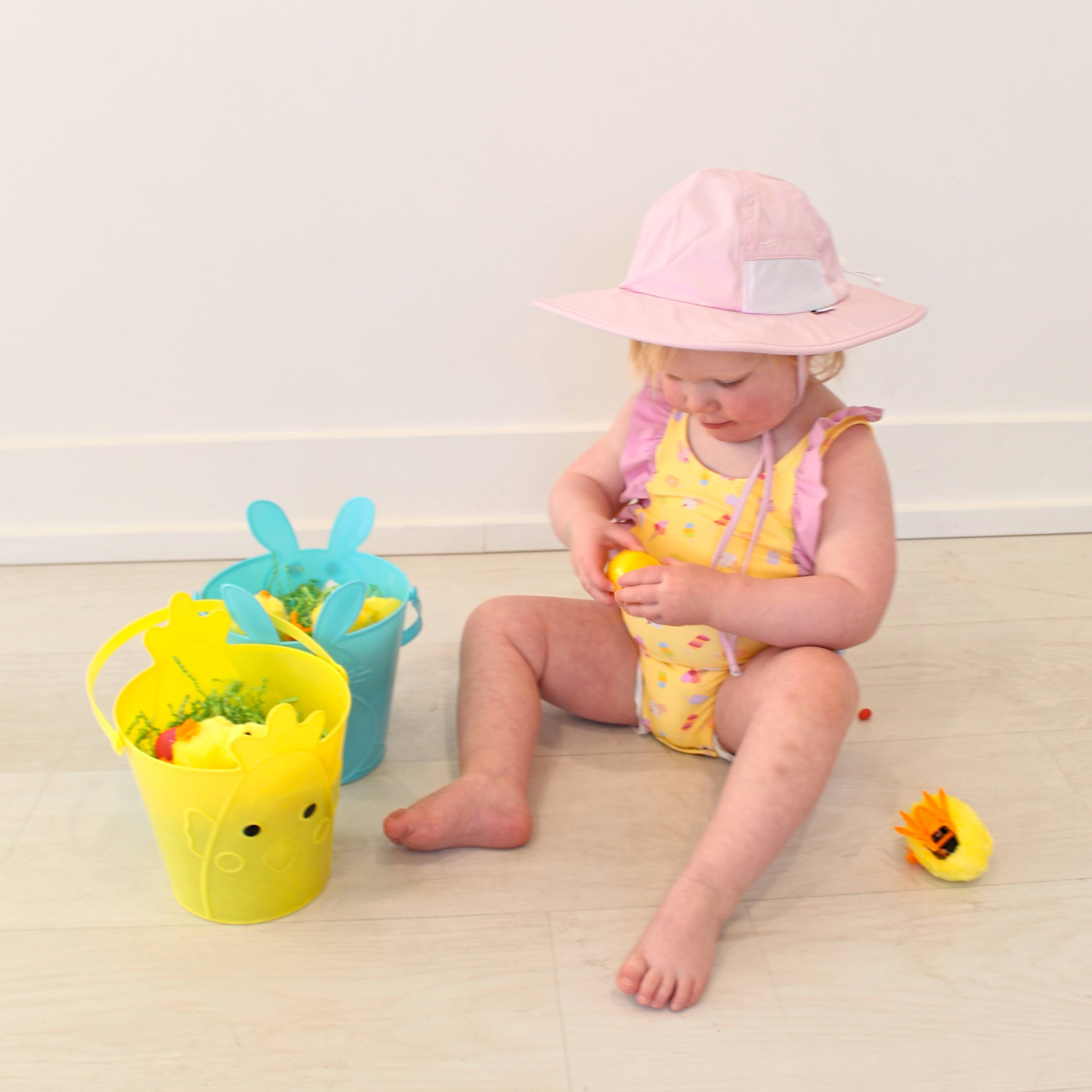 Girls Ruffle One-Piece Swimsuit | "Too Sweet" Sweetie-SwimZip UPF 50+ Sun Protective Swimwear & UV Zipper Rash Guards-pos8