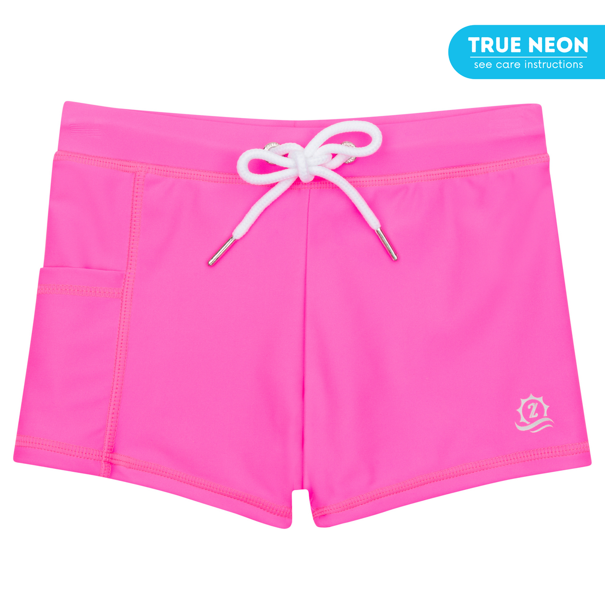 SwimZip Kid's Euro Swim Shorties Trunks - Multiple Colors - UPF 50+