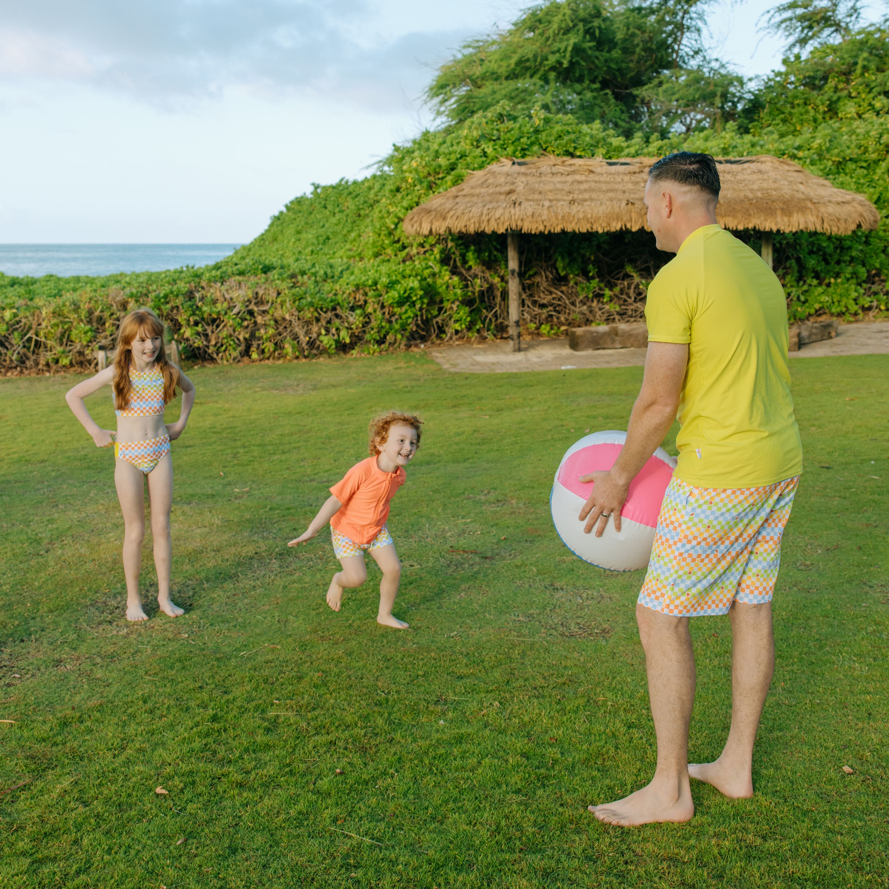 Men's 8" Swim Trunks Boxer Brief Liner | "Gamified"-SwimZip UPF 50+ Sun Protective Swimwear & UV Zipper Rash Guards-pos5