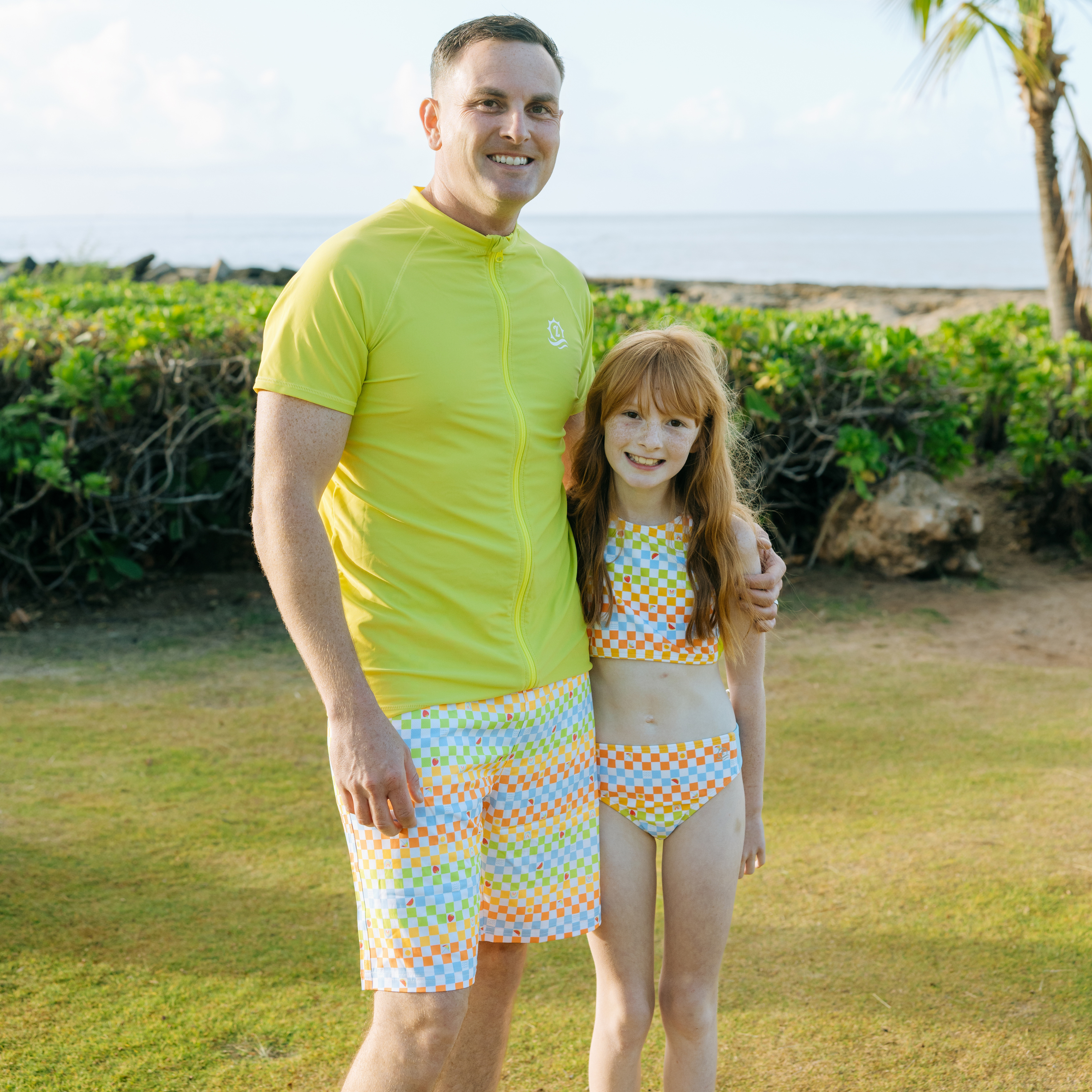Girls Halter Top Bikini Set (2 Piece) | "Gamified"-SwimZip UPF 50+ Sun Protective Swimwear & UV Zipper Rash Guards-pos9
