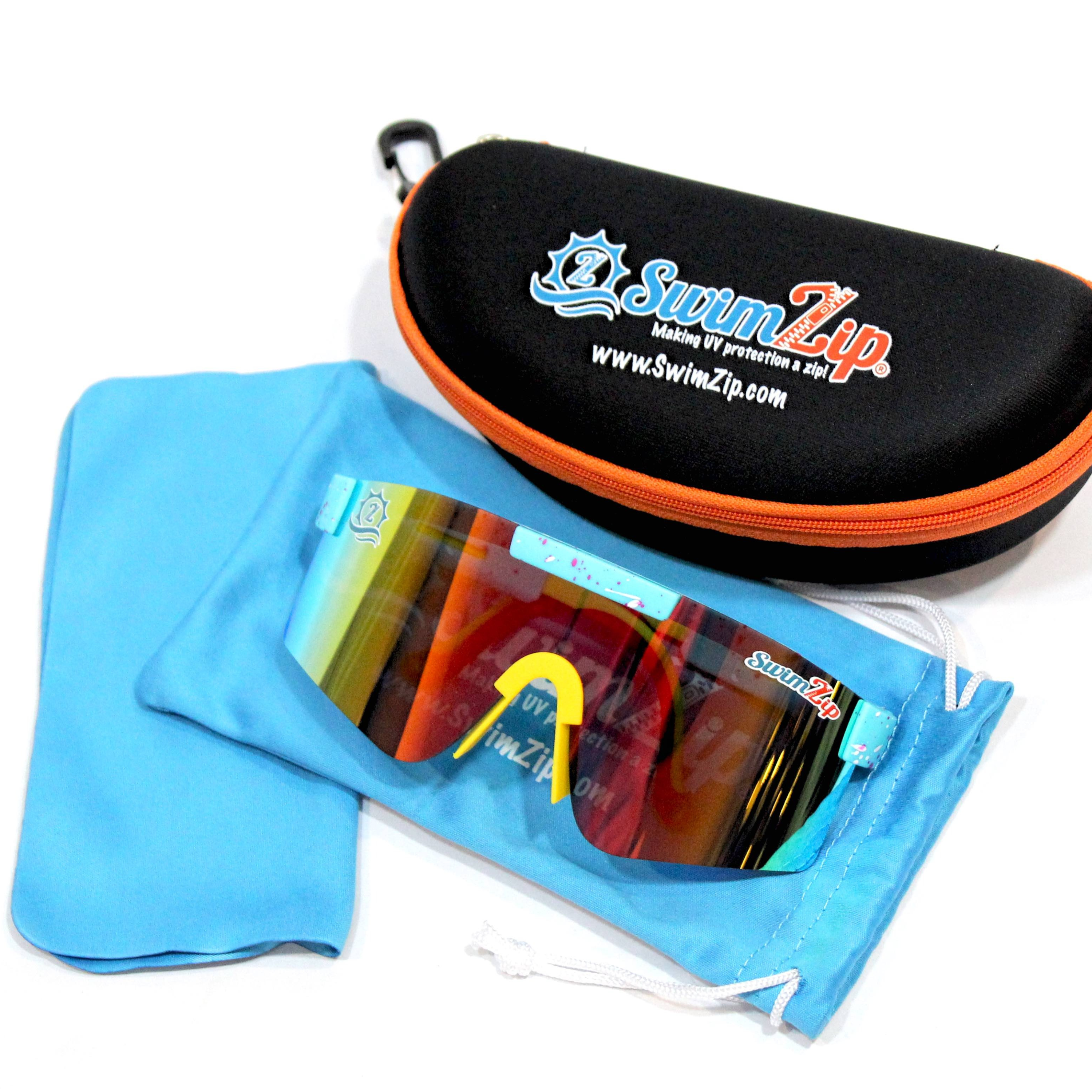 Viper Style UV Sunglasses | Blazing Bright-SwimZip UPF 50+ Sun Protective Swimwear & UV Zipper Rash Guards-pos9