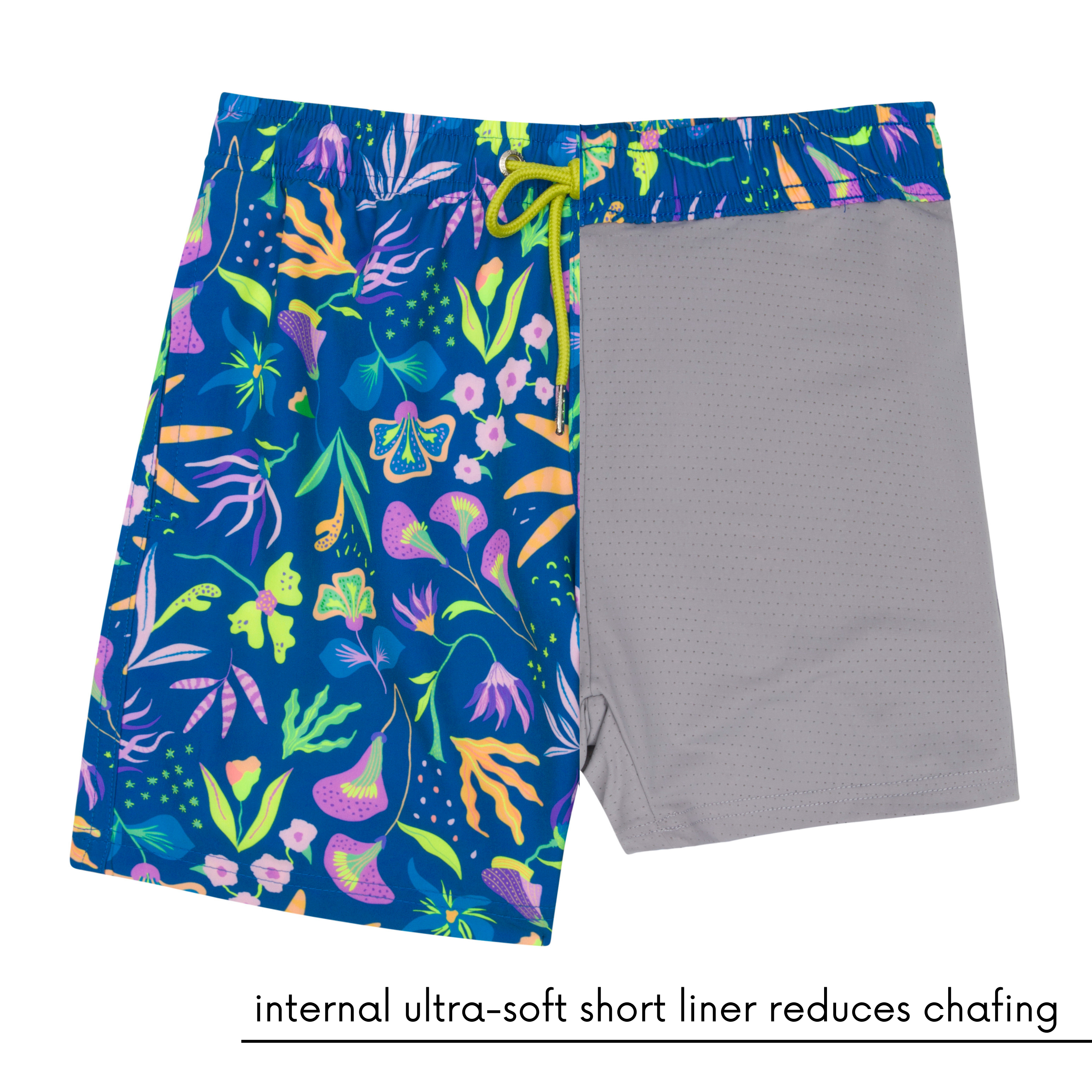 Boys Swim Trunks Boxer Brief Liner (sizes 6-14) | “Tropadelic"-SwimZip UPF 50+ Sun Protective Swimwear & UV Zipper Rash Guards-pos6