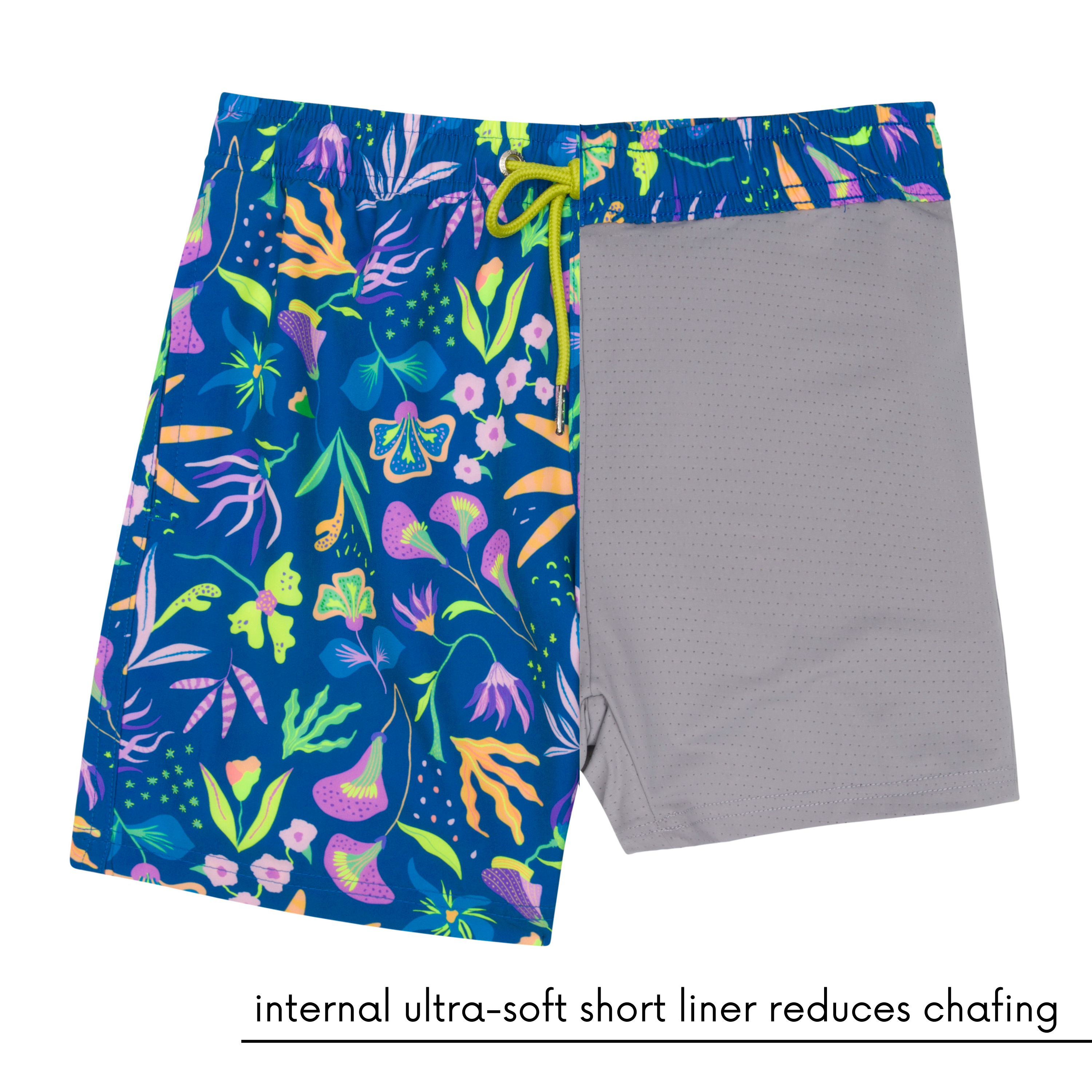Boys Swim Trunks Boxer Brief Liner (sizes 6-14) | “Tropadelic"-SwimZip UPF 50+ Sun Protective Swimwear & UV Zipper Rash Guards-pos7