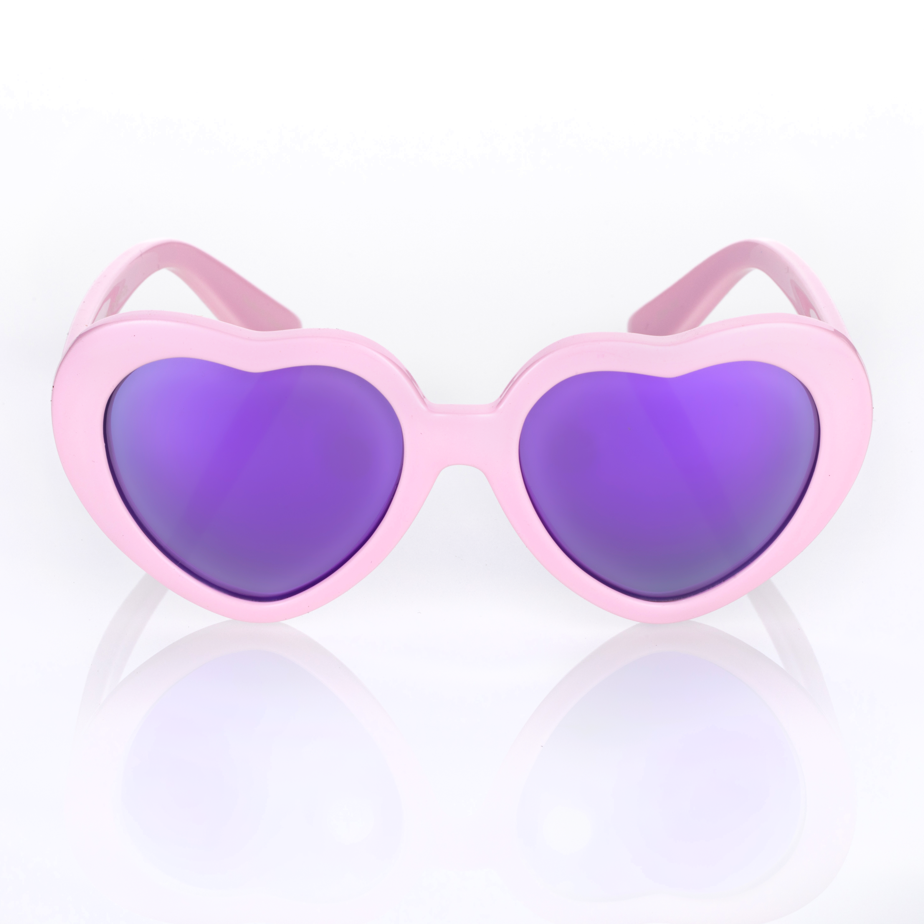 Kids Heart Sunglasses - Pink-SwimZip UPF 50+ Sun Protective Swimwear & UV Zipper Rash Guards-pos10