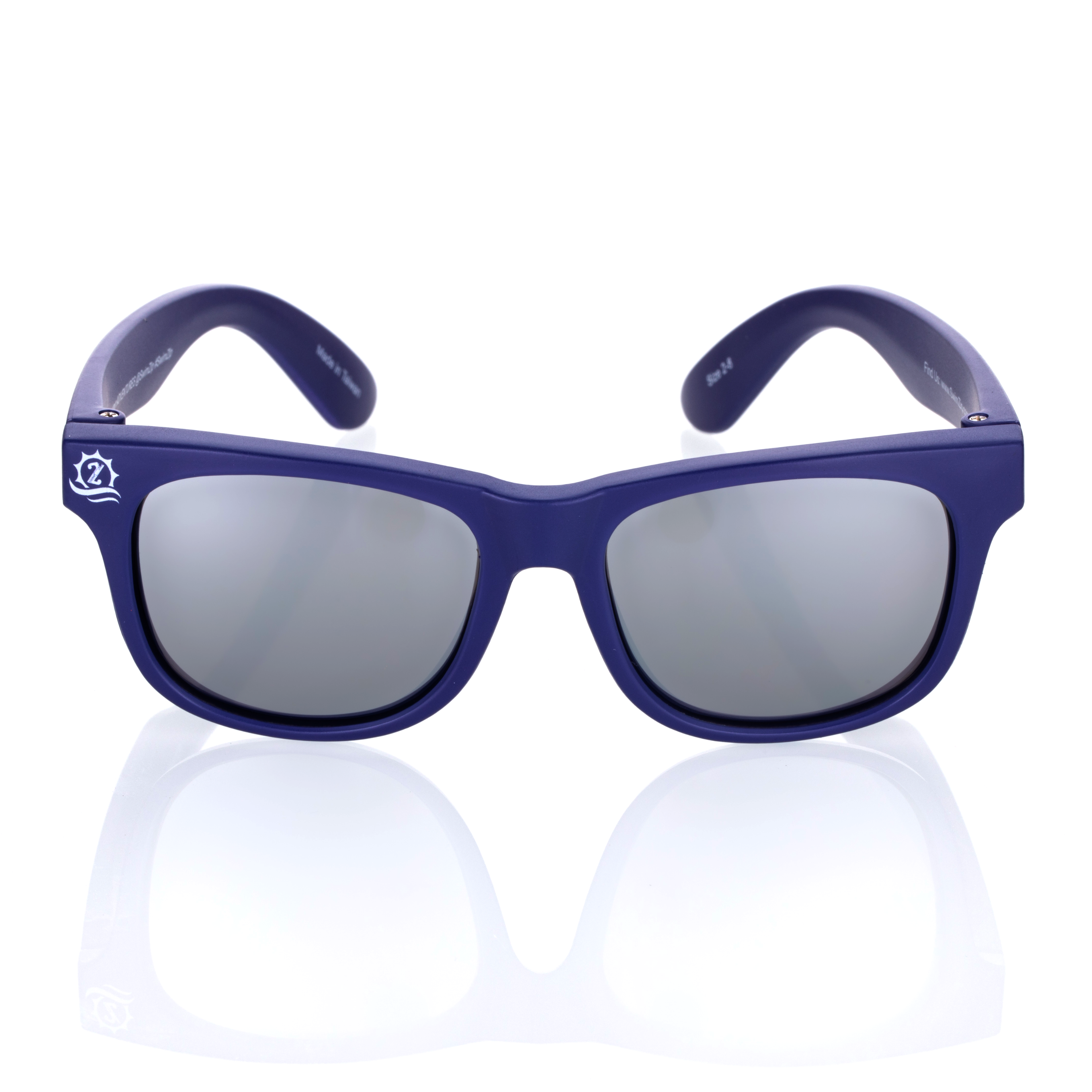 Kids Wayfarer Sunglasses - Navy-SwimZip UPF 50+ Sun Protective Swimwear & UV Zipper Rash Guards-pos13