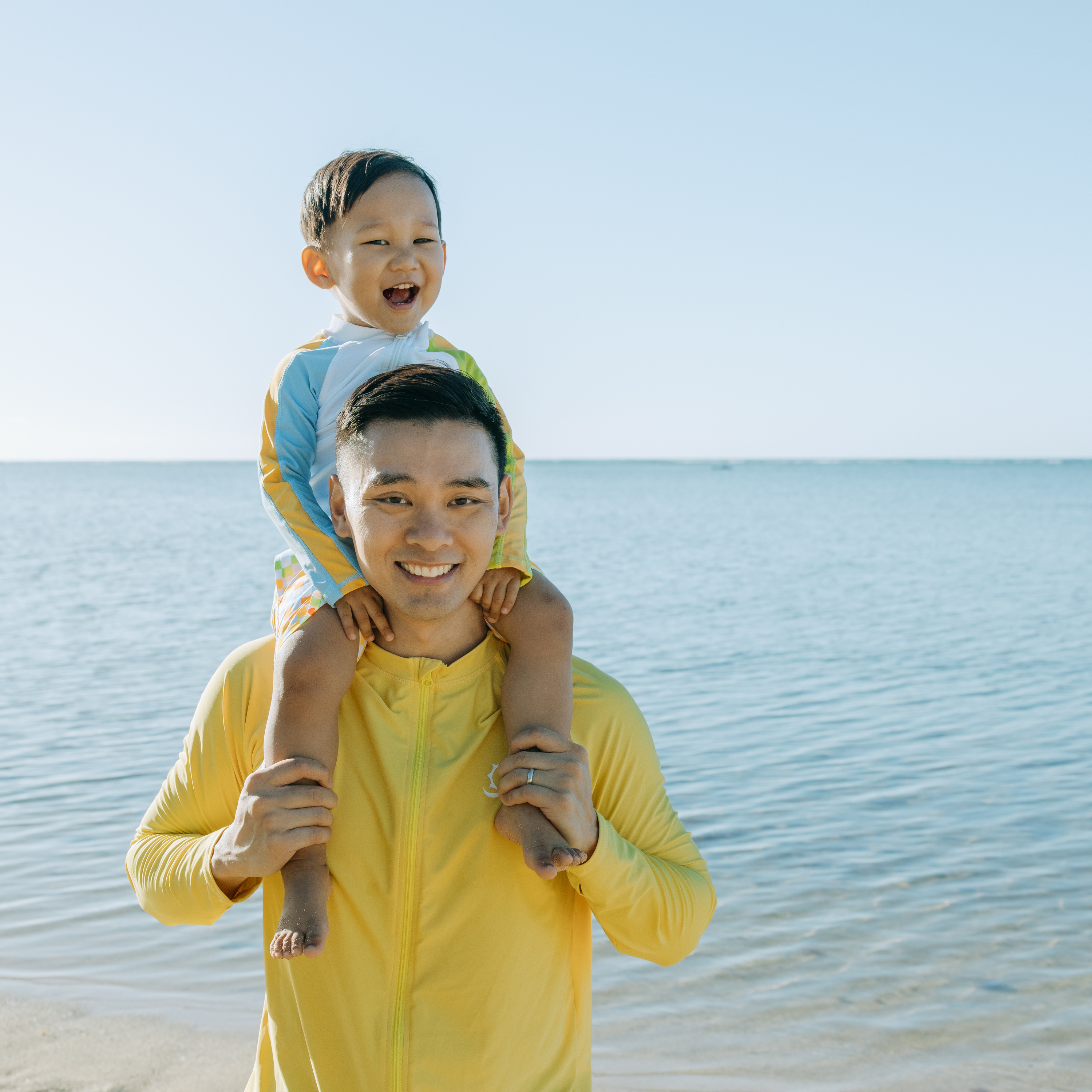 Boys Long Sleeve Zipper Rash Guard and Swim Trunk Set | "Gamified"-SwimZip UPF 50+ Sun Protective Swimwear & UV Zipper Rash Guards-pos3