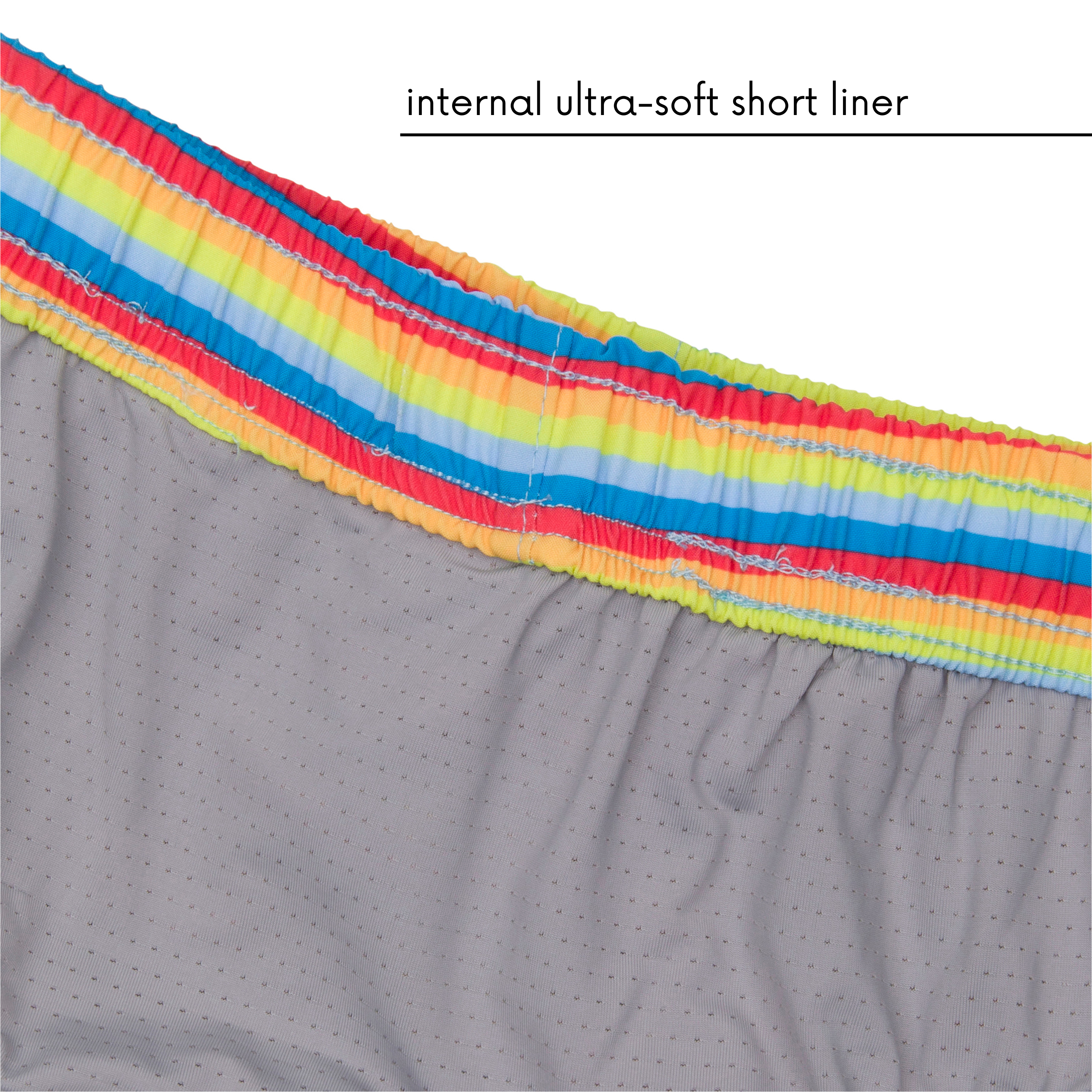 Boys Long Sleeve Zipper Rash Guard and Swim Trunk Set | "Sunny Stripe"-SwimZip UPF 50+ Sun Protective Swimwear & UV Zipper Rash Guards-pos8