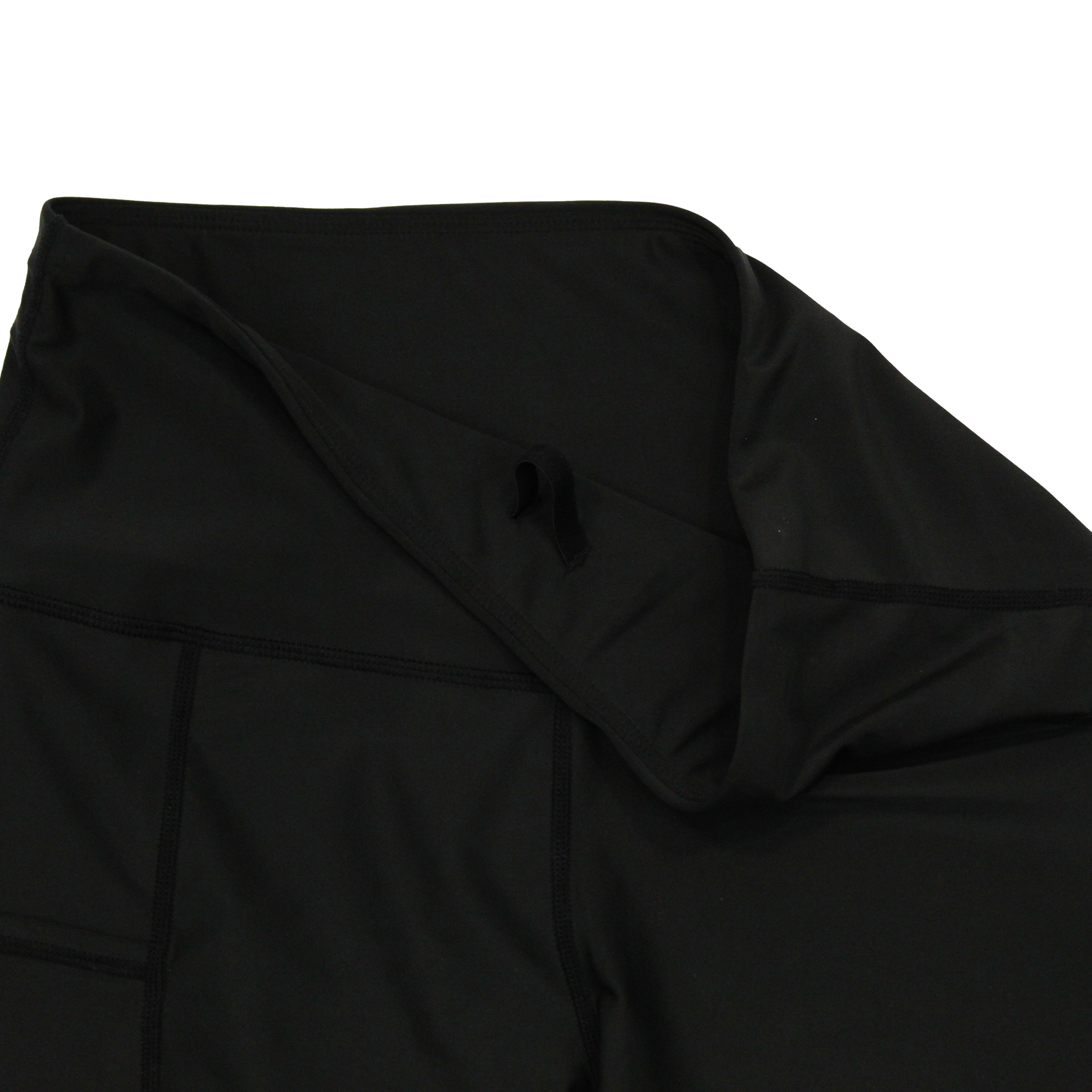 Women's Long Swim Bike Short with Pocket | “Black”-SwimZip UPF 50+ Sun Protective Swimwear & UV Zipper Rash Guards-pos11