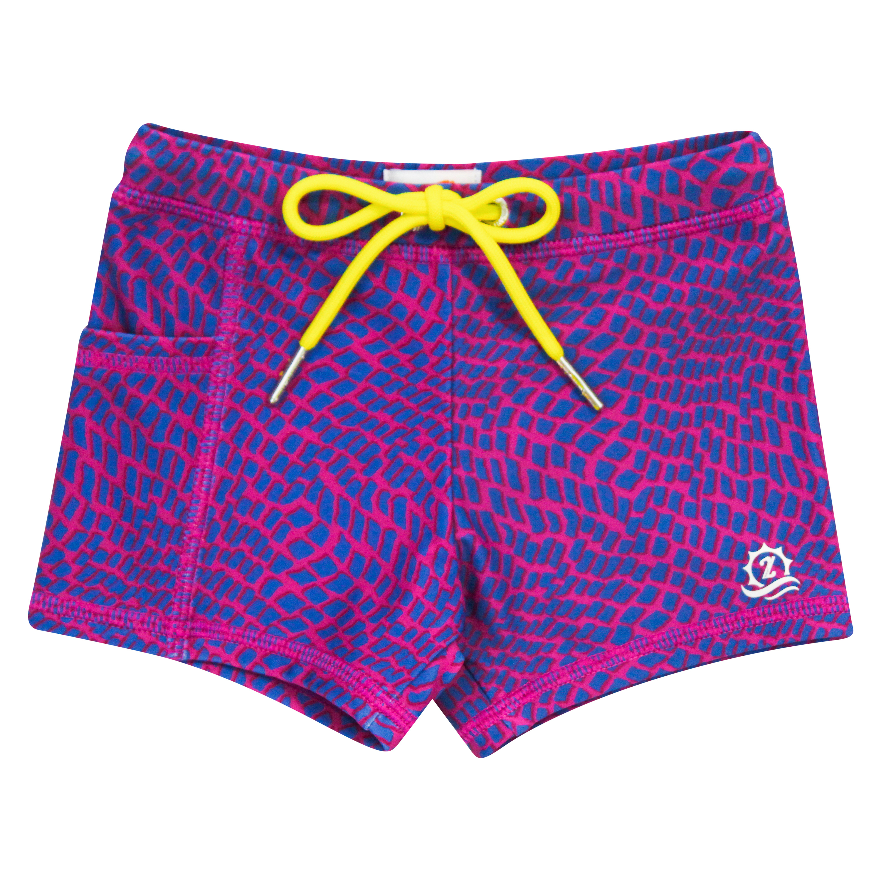 Kids Euro Swim Shorties | "In Disguise"-6-12 Month-In Disguise-SwimZip UPF 50+ Sun Protective Swimwear & UV Zipper Rash Guards-pos1
