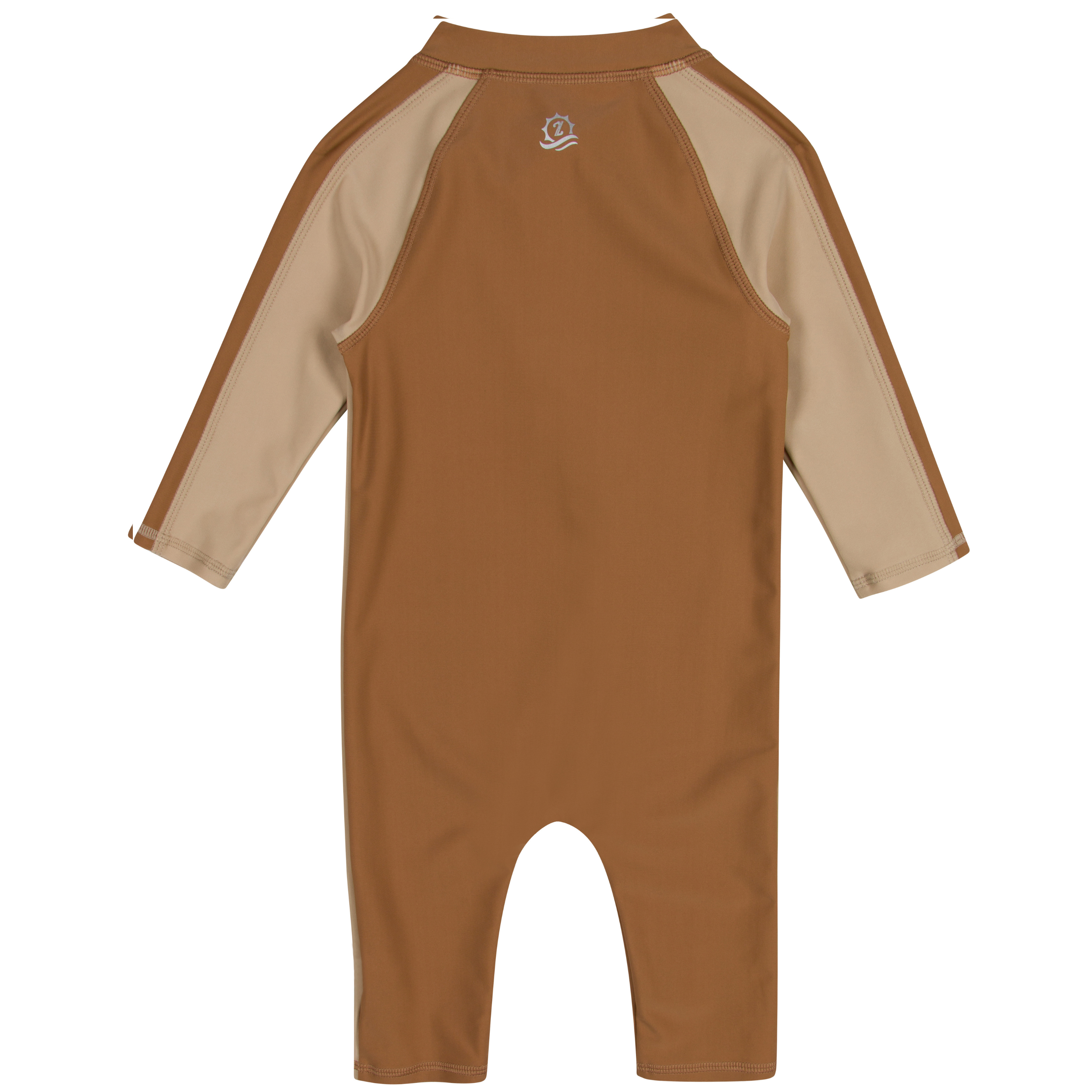 Sunsuit - Long Sleeve Romper Swimsuit | "Canyon Haze"-SwimZip UPF 50+ Sun Protective Swimwear & UV Zipper Rash Guards-pos10