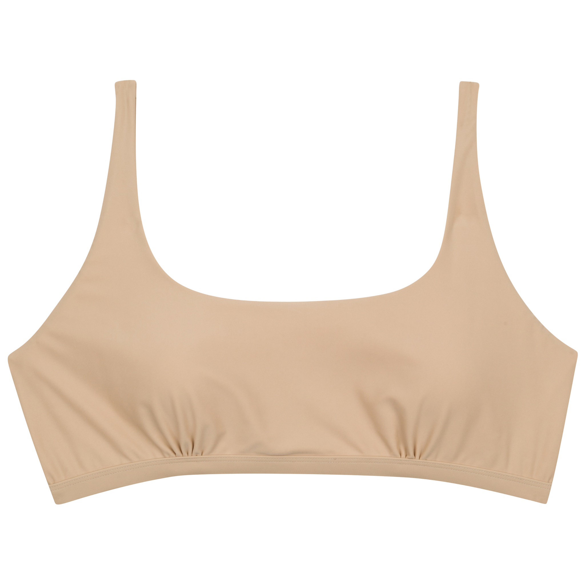 Women's Scoop Neck Bikini Top Plus Size | 