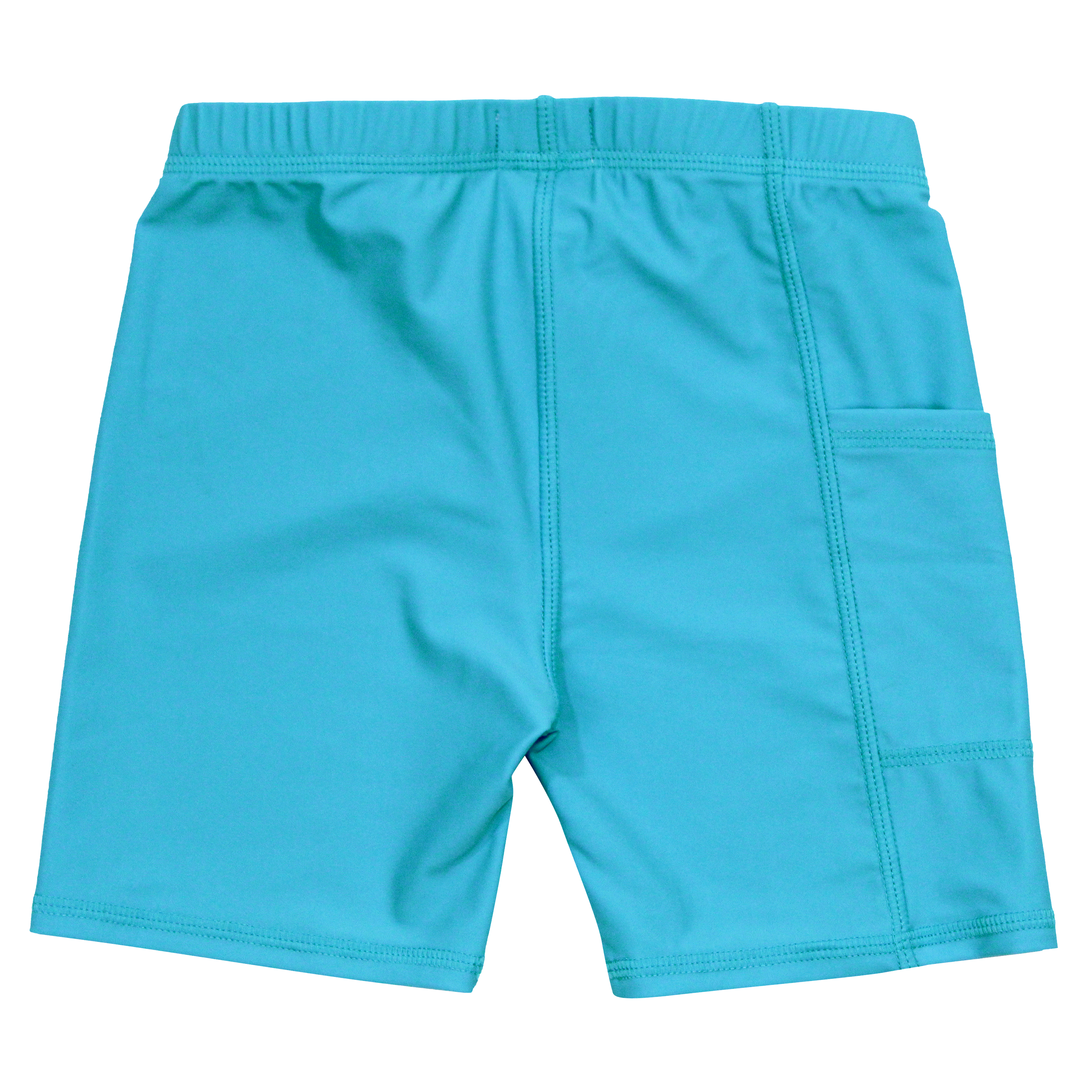 Kids Jammers Swim Shorts | "Scuba Blue"-SwimZip UPF 50+ Sun Protective Swimwear & UV Zipper Rash Guards-pos7